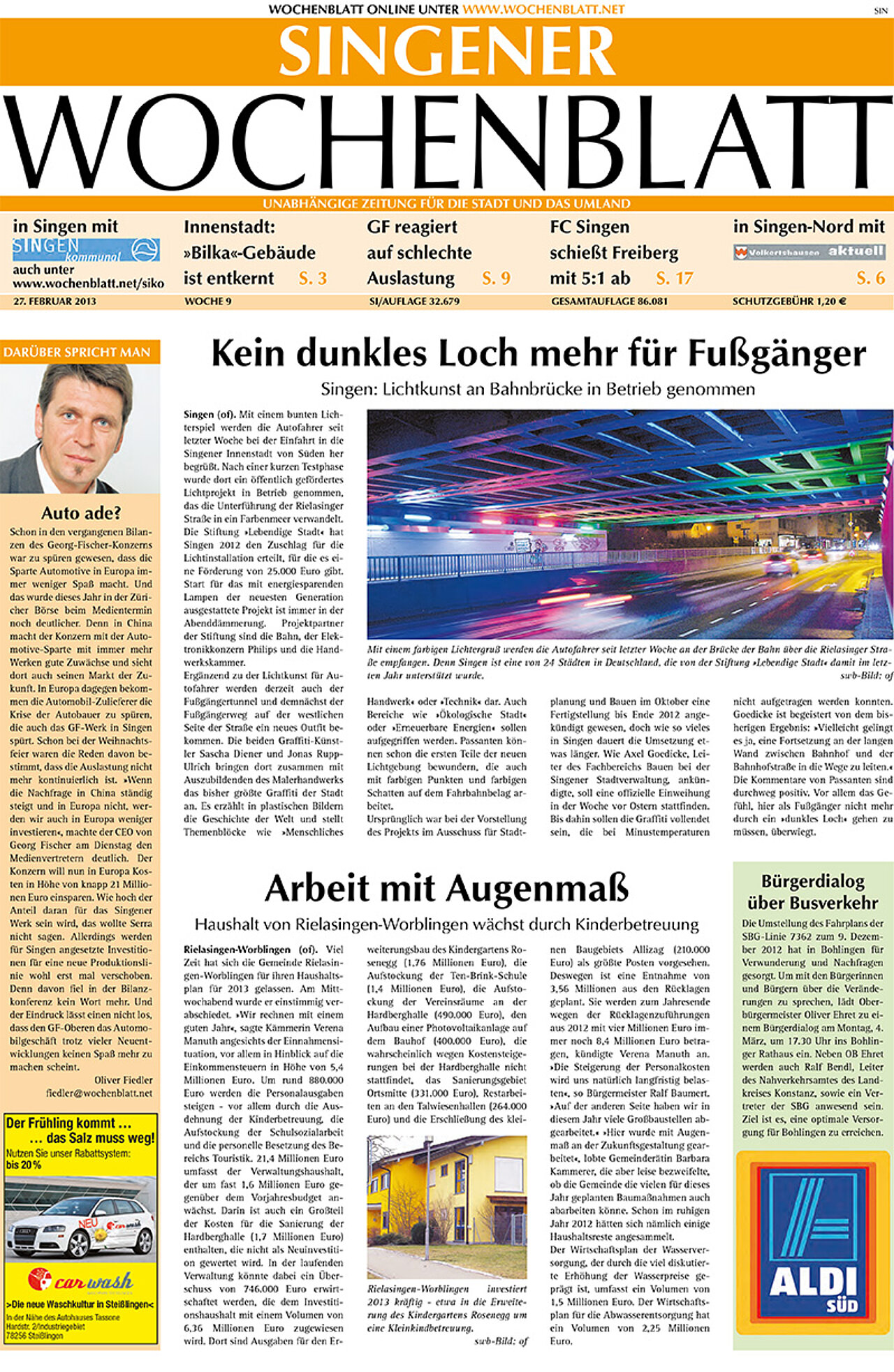 Ausgabe 09 vom 27. Februar 2013