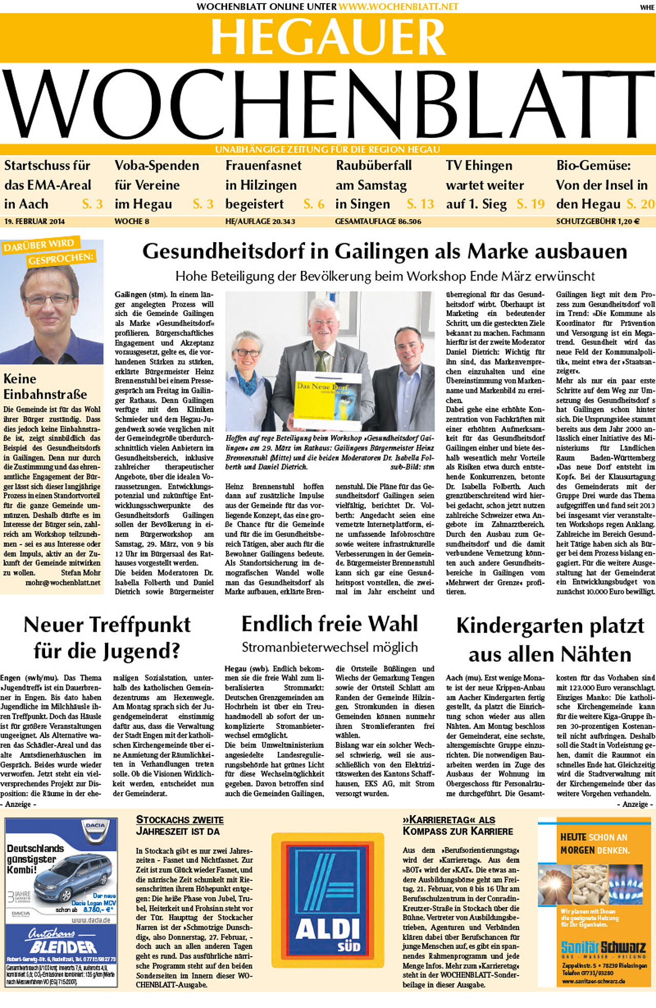 Ausgabe 08 vom 19. Februar 2014
