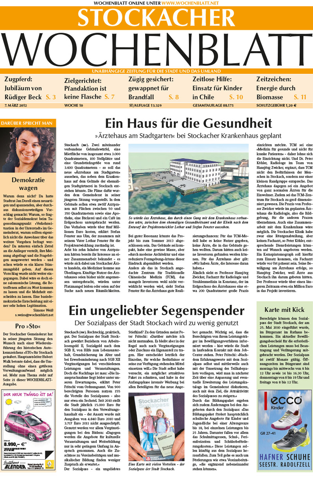 Ausgabe 10 vom 07. März 2012