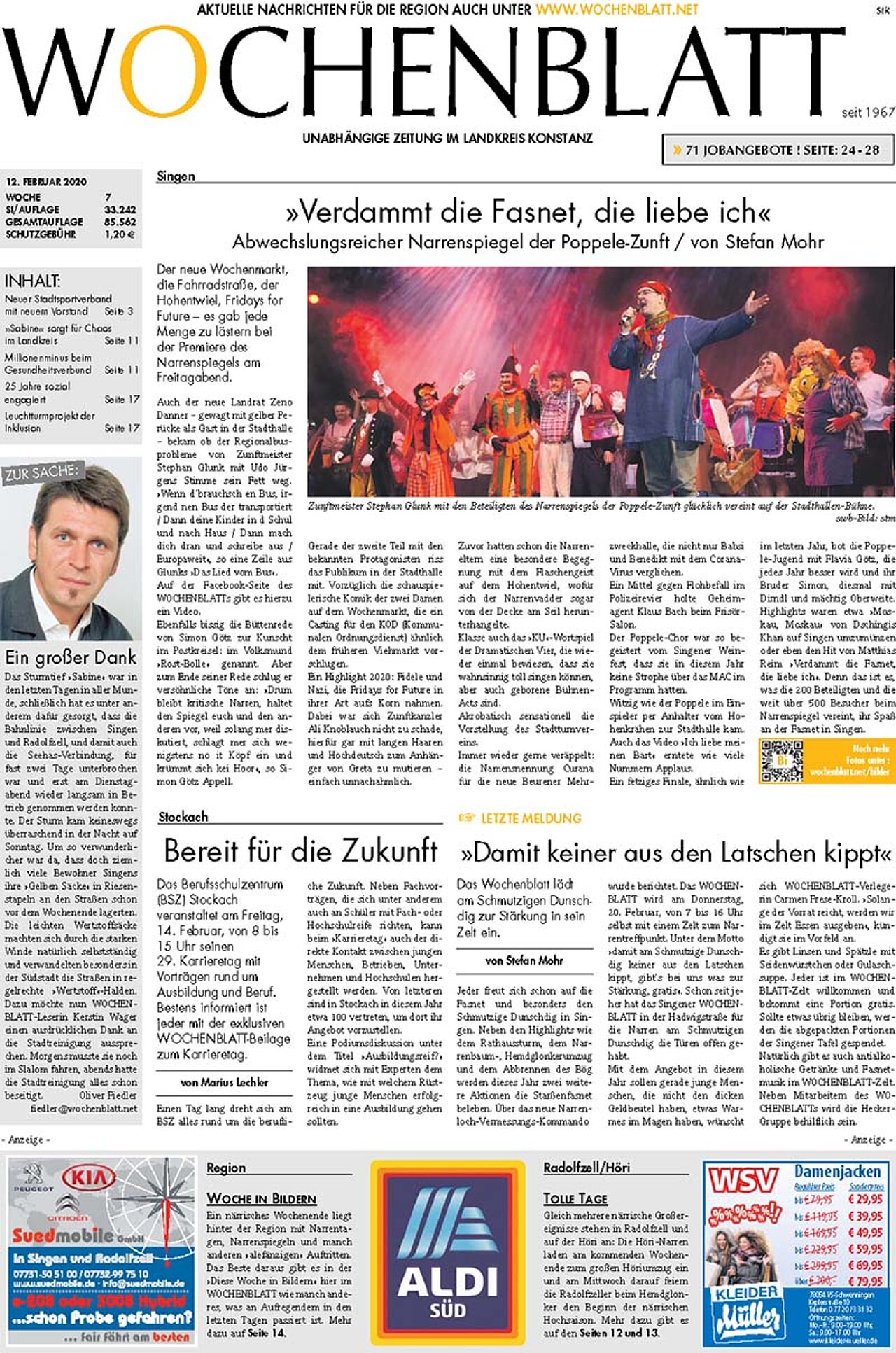 Ausgabe 07 vom 12. Februar 2020
