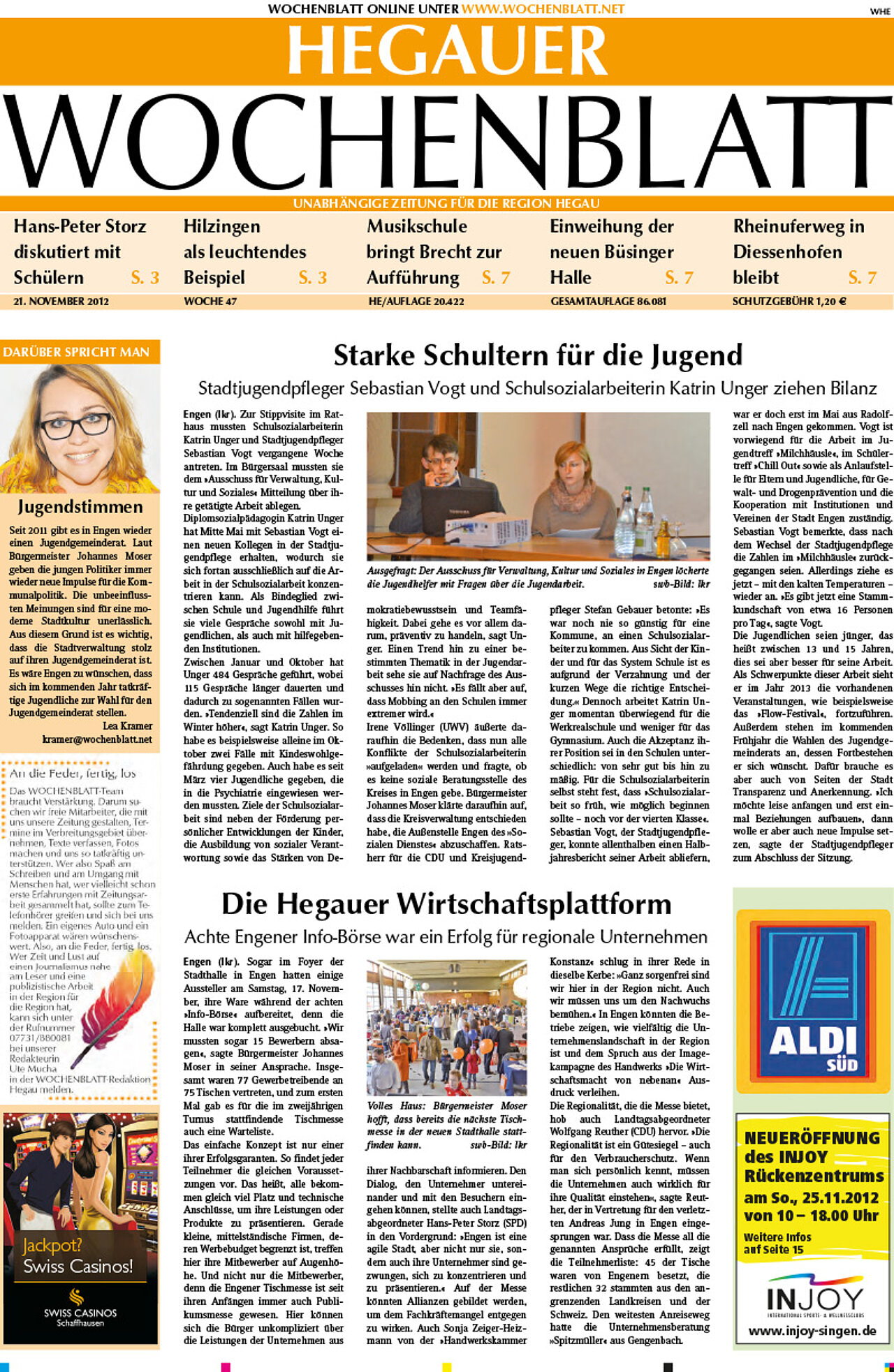 Ausgabe 47 vom 21. November 2012