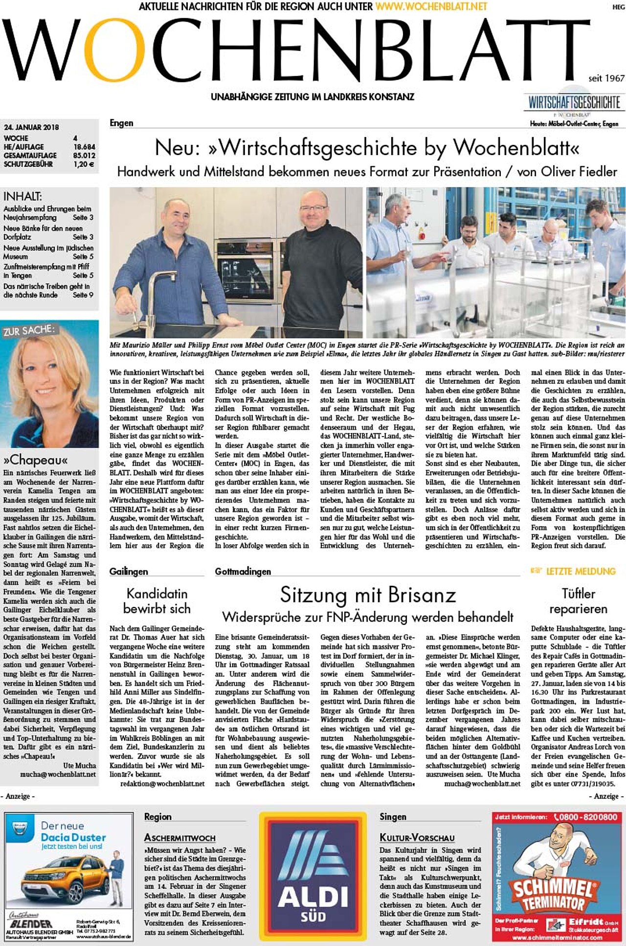 Ausgabe 04 vom 24. Januar 2018