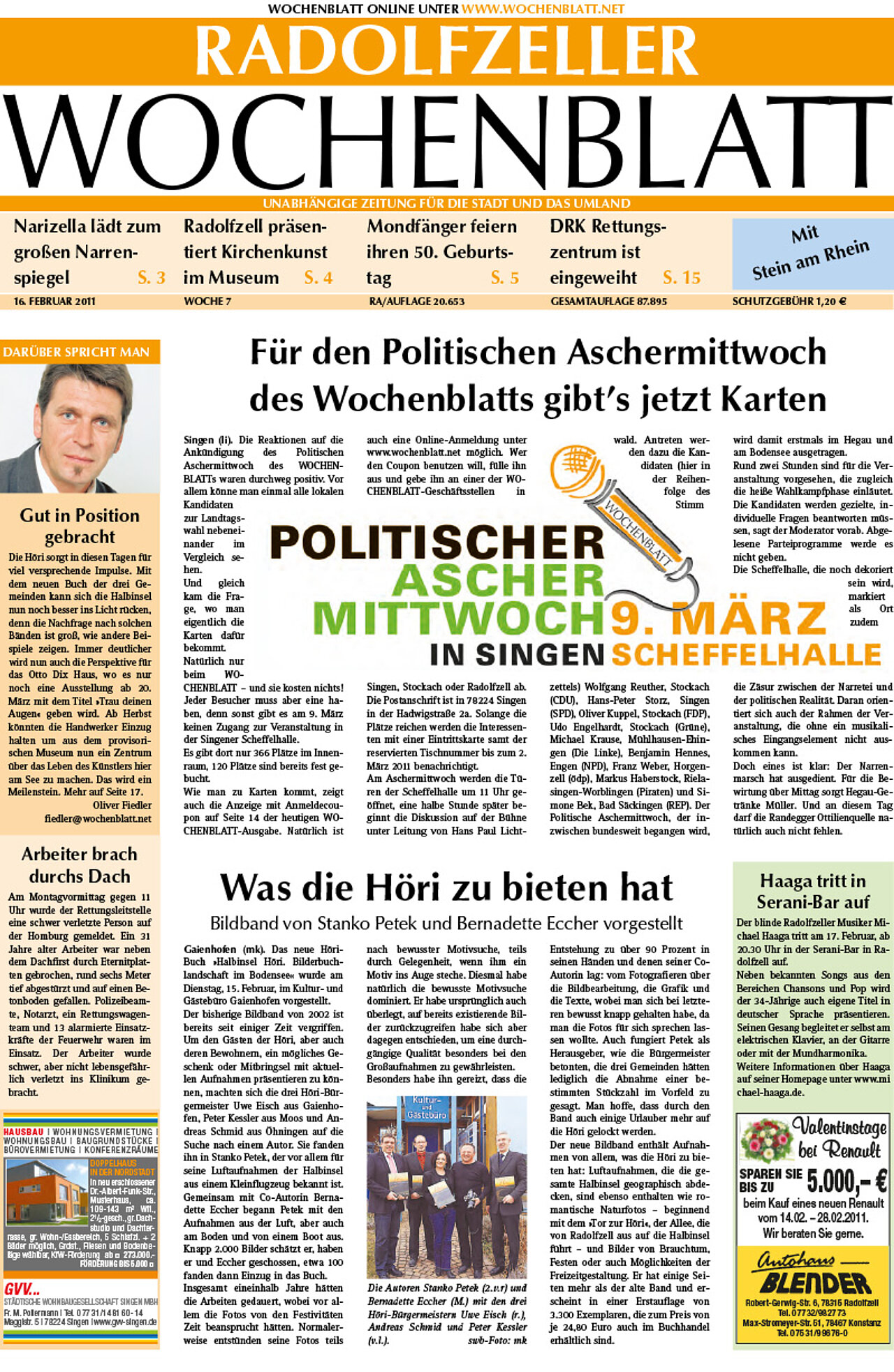 Ausgabe 07 vom 16. Februar 2011