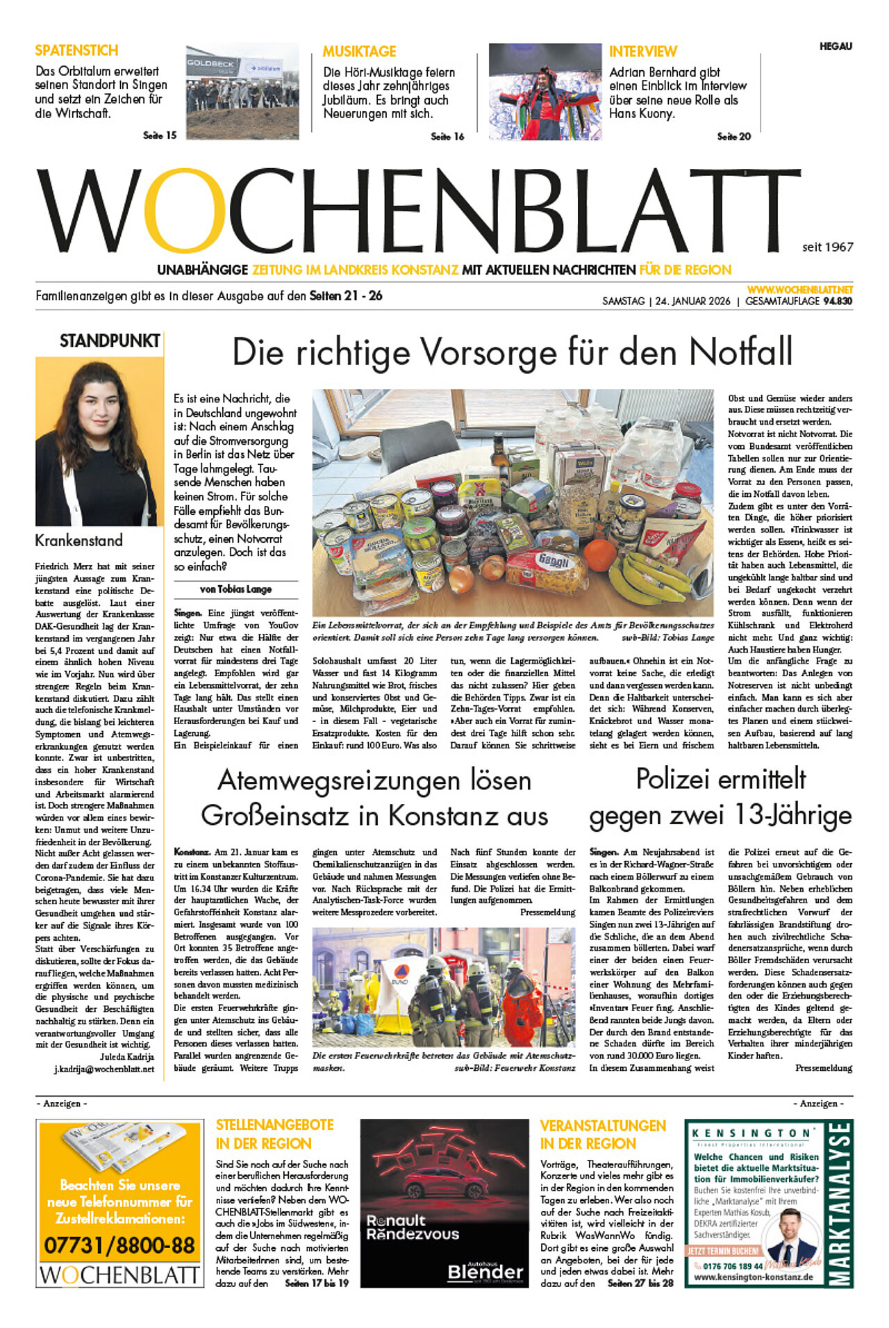 Ausgabe 4 vom 24. Januar 2026