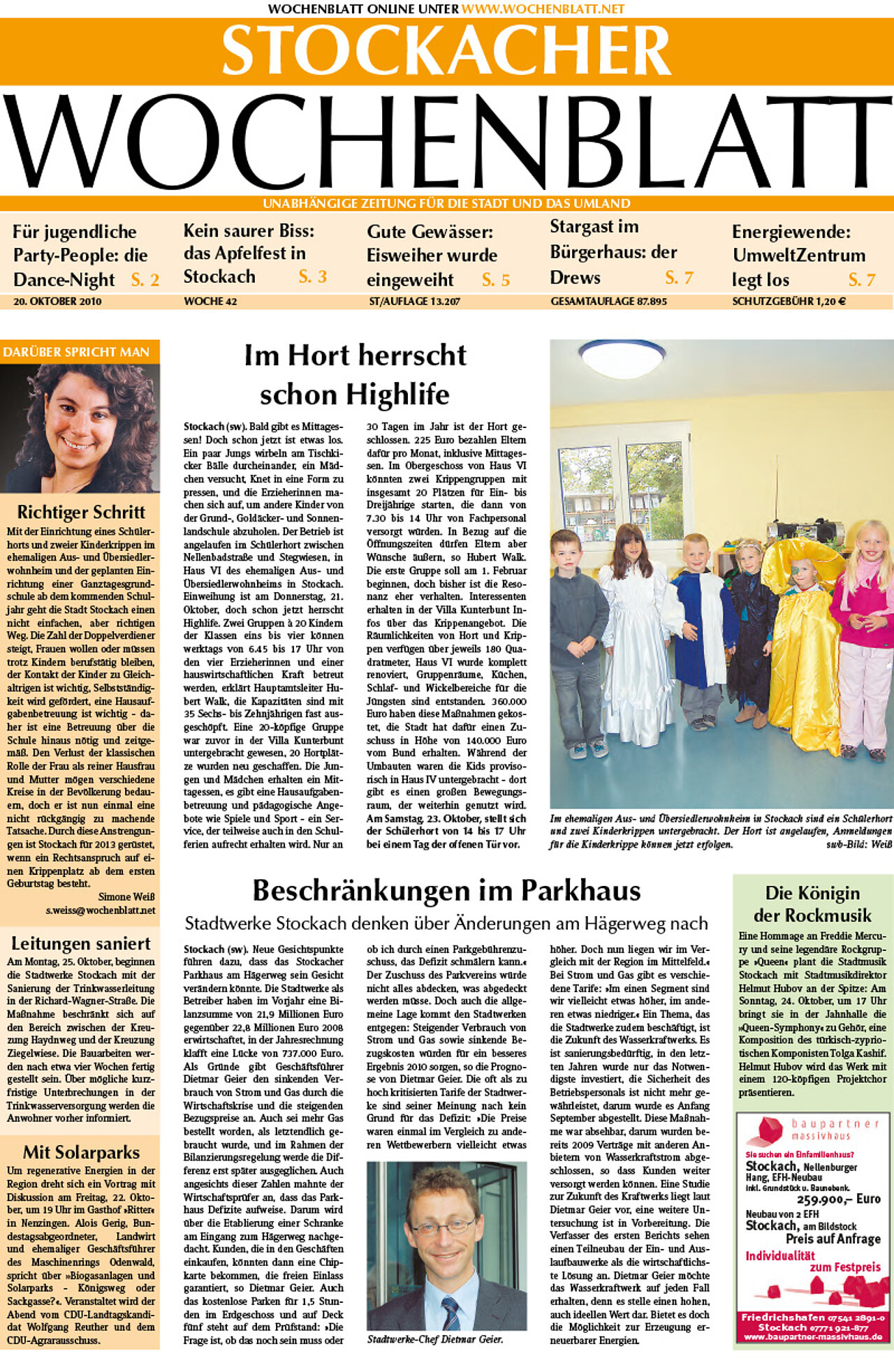 Ausgabe 42 vom 20. Oktober 2010