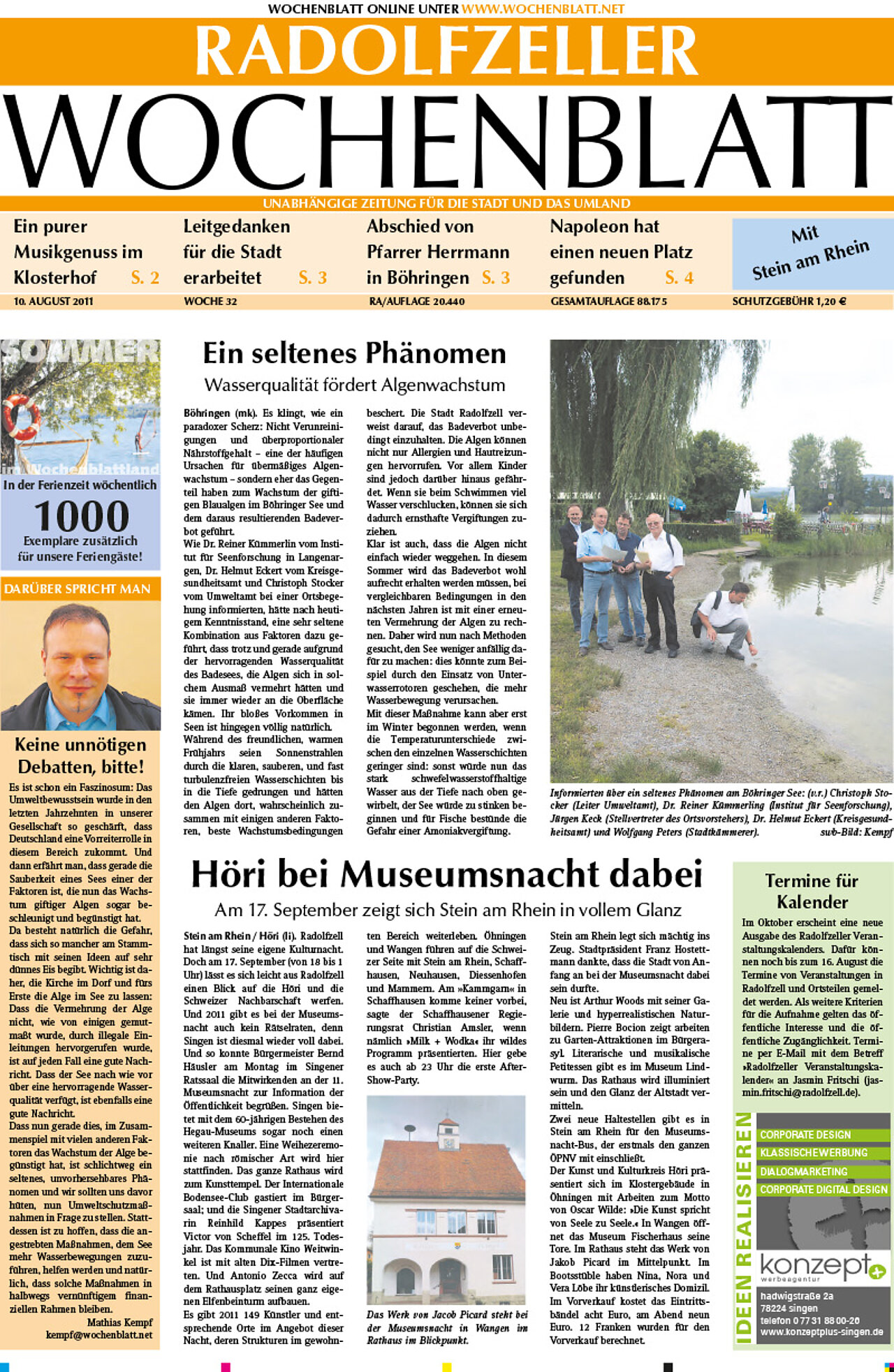Ausgabe 32 vom 10. August 2011