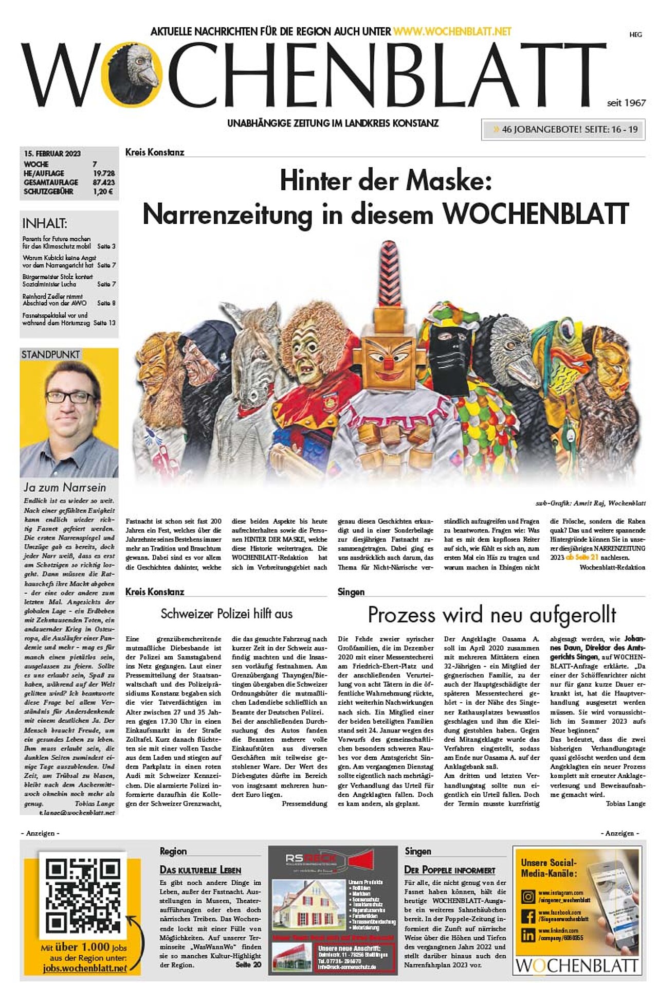 Ausgabe 07 vom 15. Februar 2023