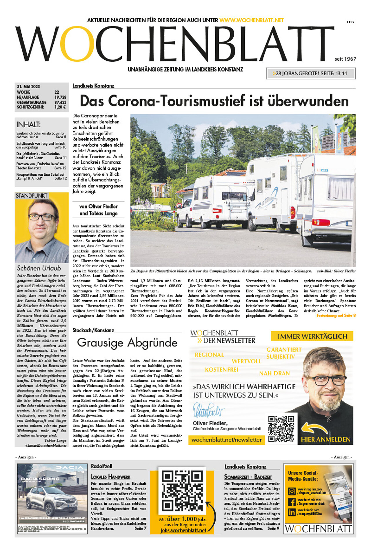 Ausgabe 22 vom 31. Mai 2023
