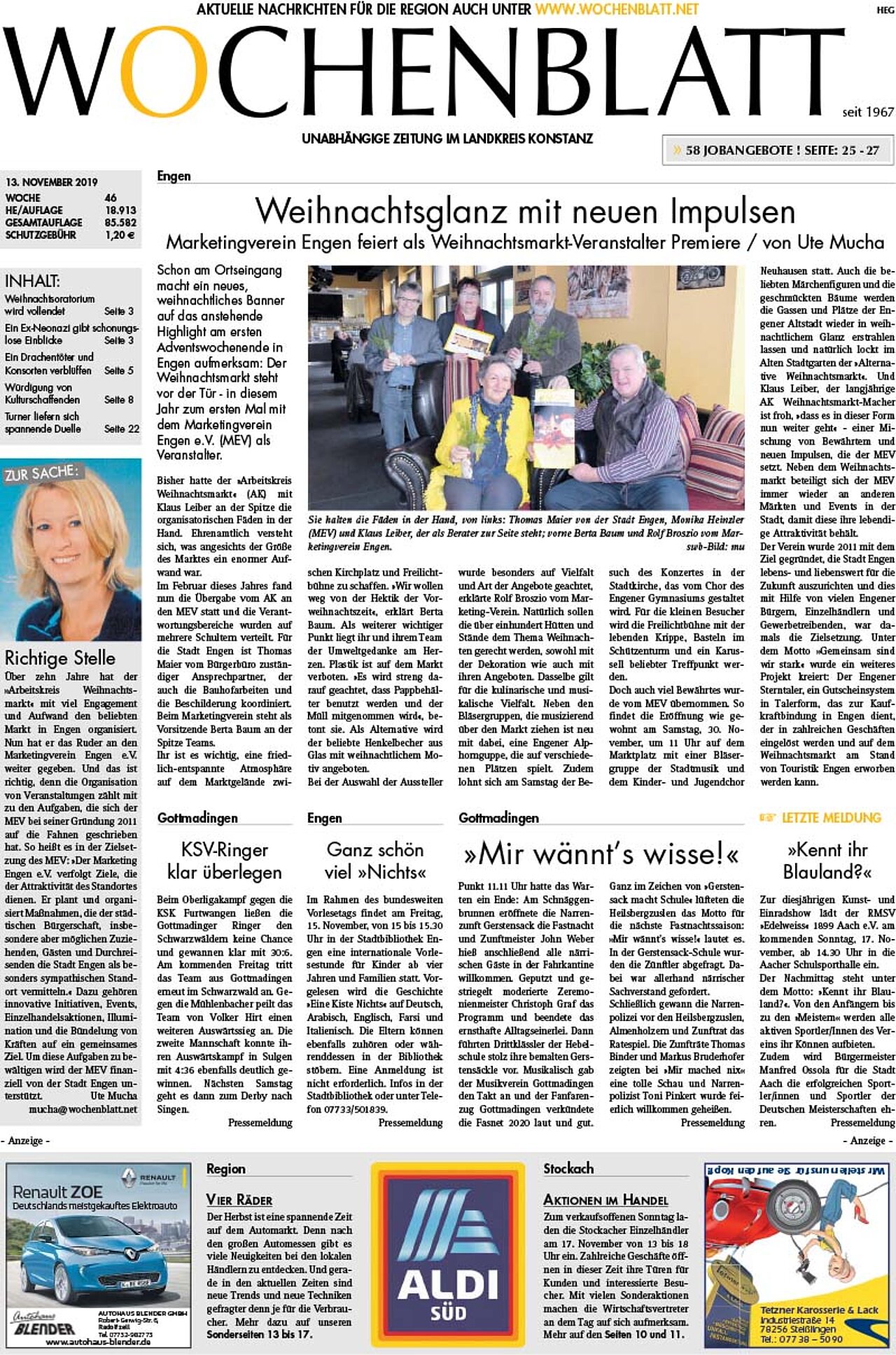 Ausgabe 46 vom 13. November 2019