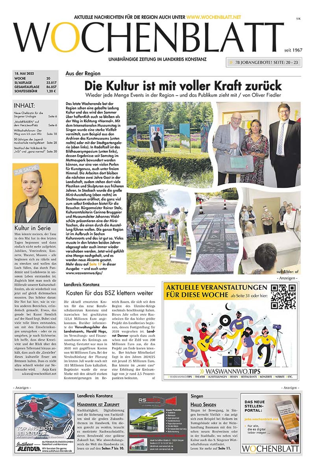 Ausgabe 20 vom 18. Mai 2022