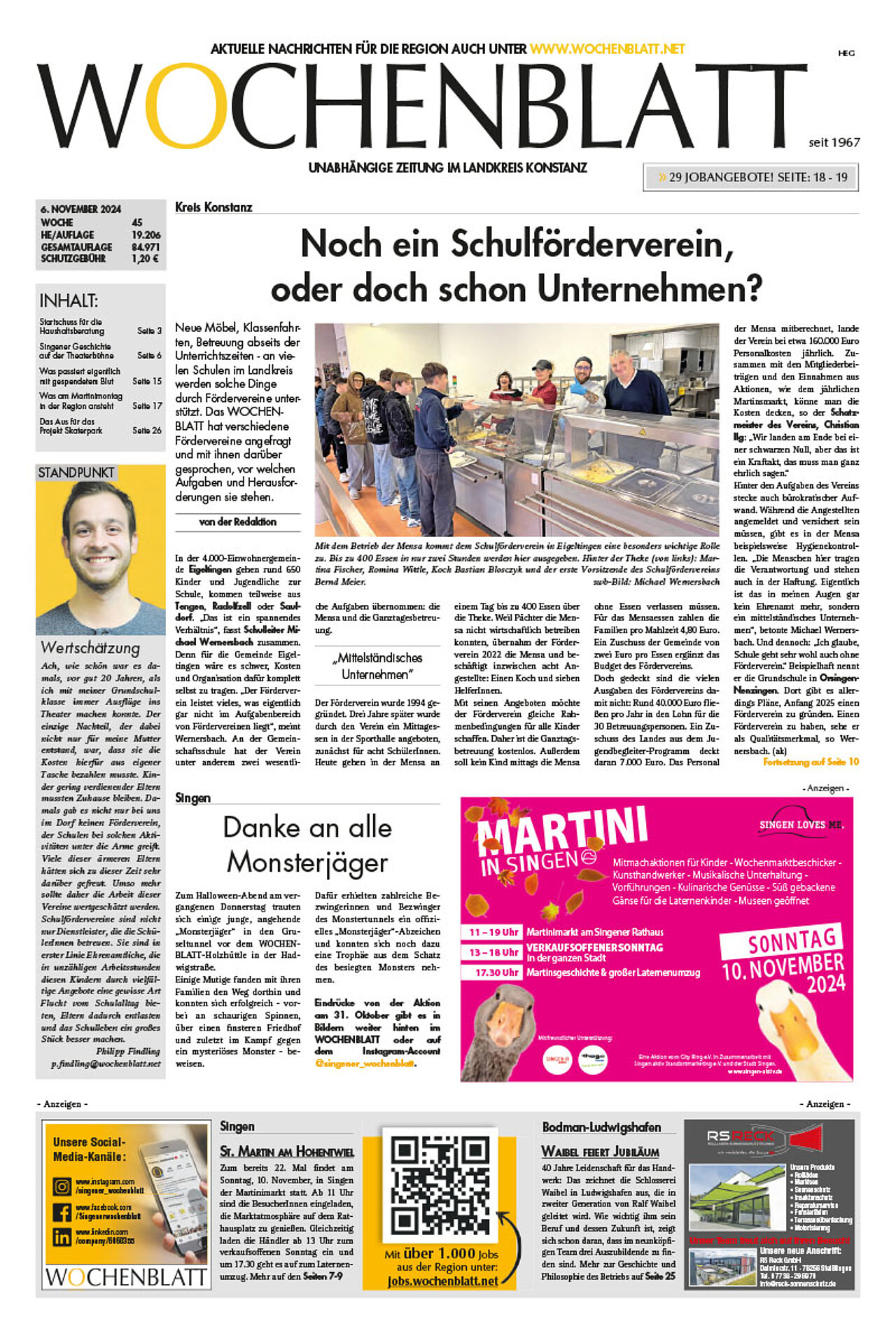 Ausgabe 45 vom 6. November 2024