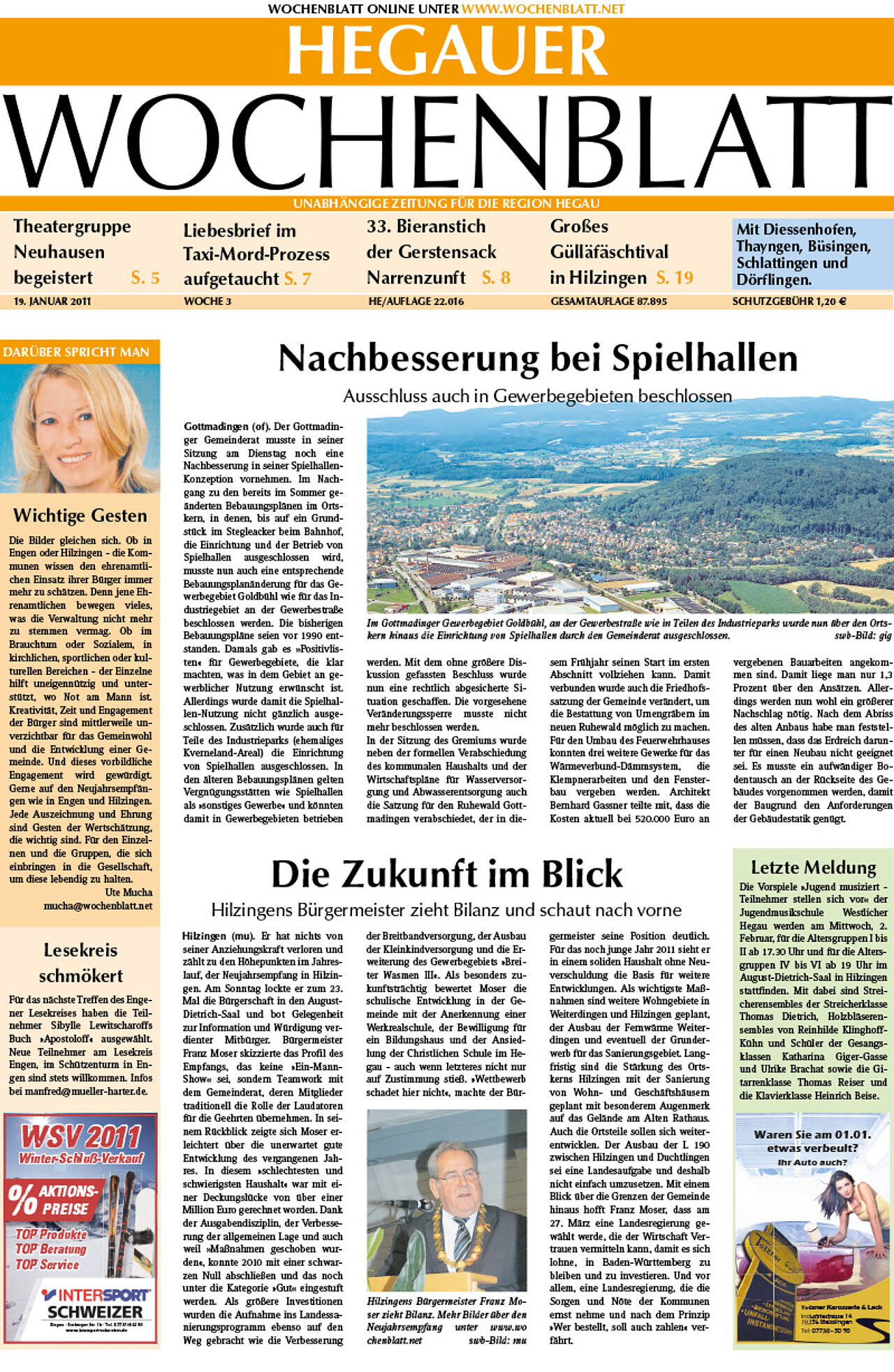 Ausgabe 03 vom 19. Januar 2011