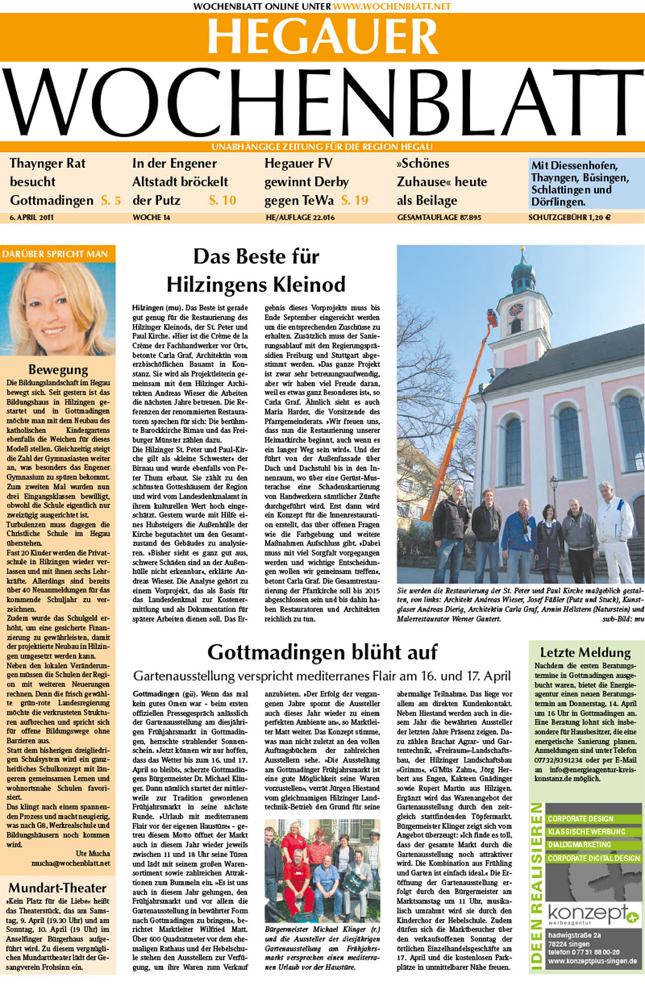 Ausgabe 14 vom 06. April 2011