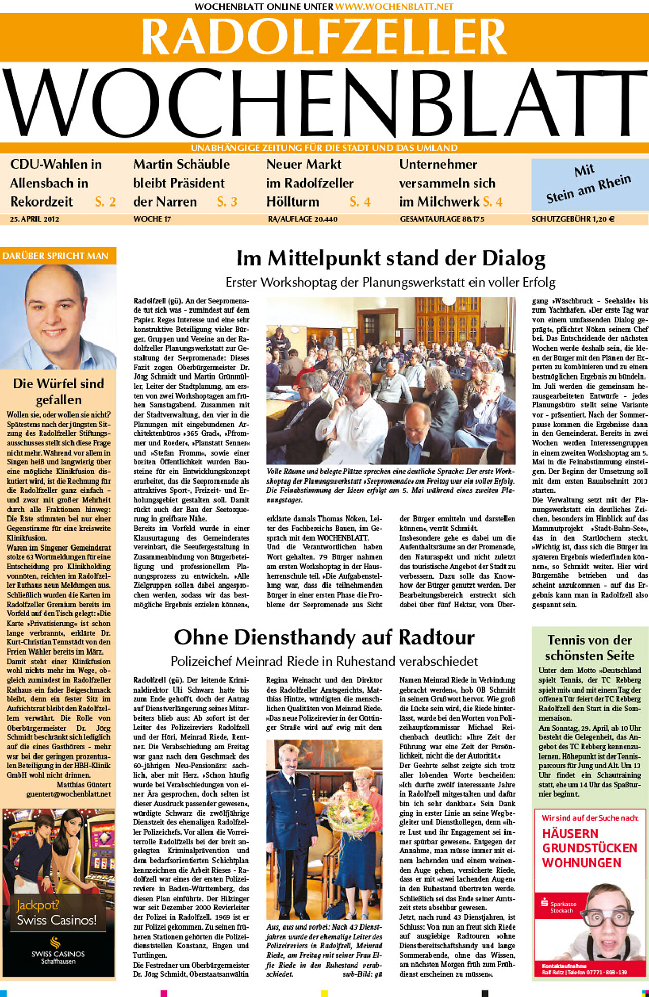 Ausgabe 17 vom 25. April 2012