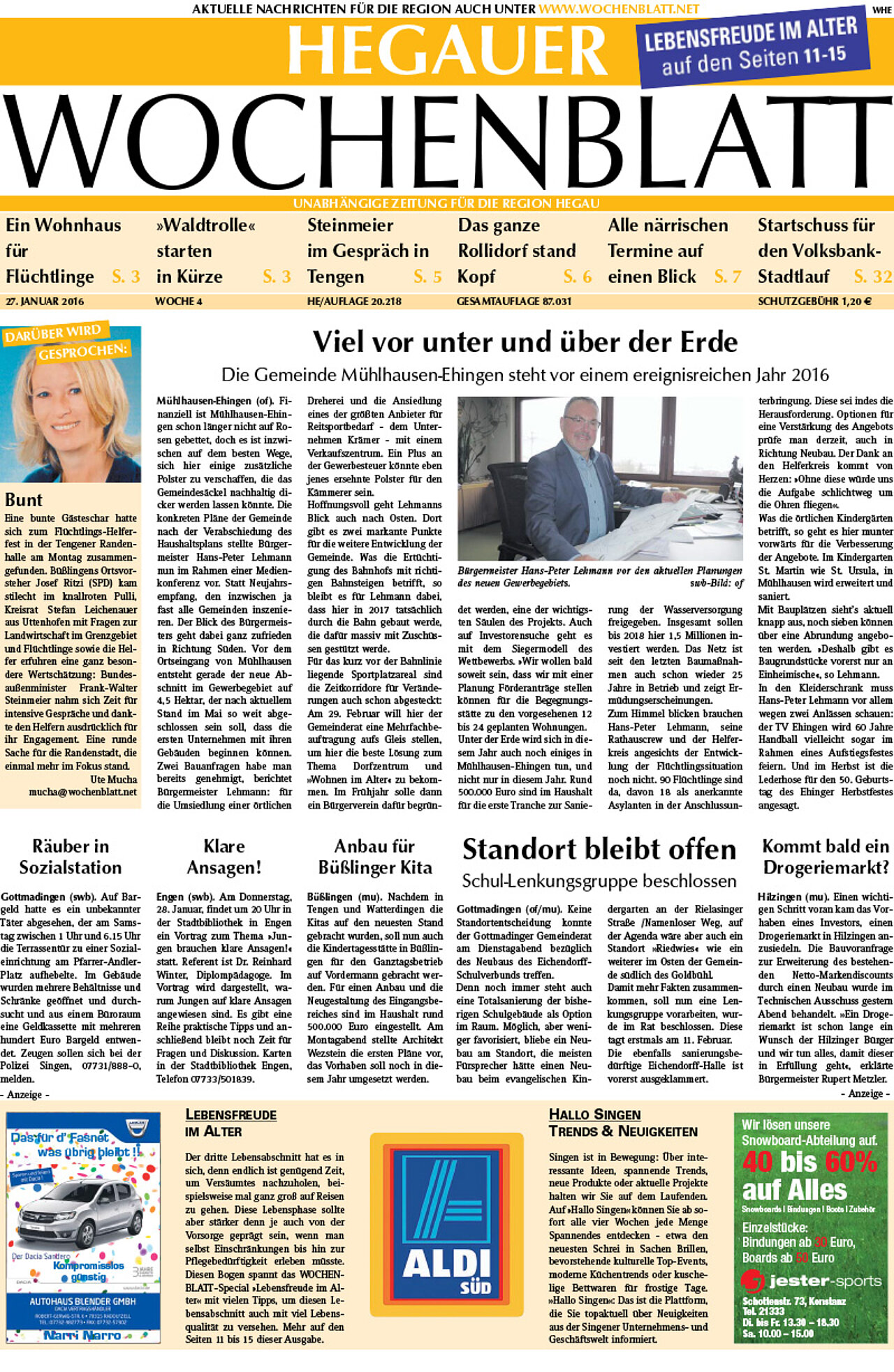 Ausgabe 04 vom 27. Januar 2016