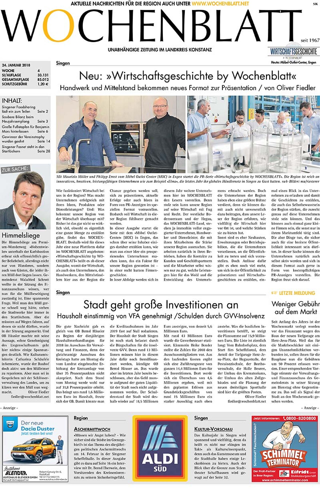 Ausgabe 04 vom 24. Januar 2018