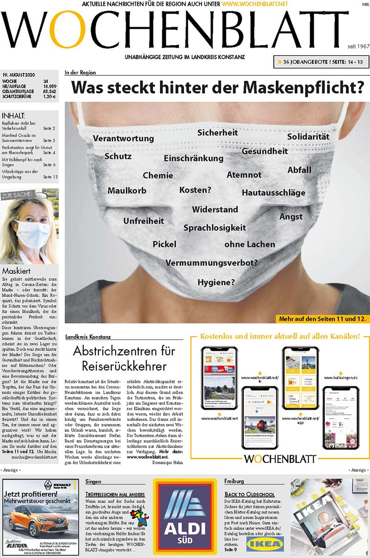 Ausgabe 34 vom 19. August 2020