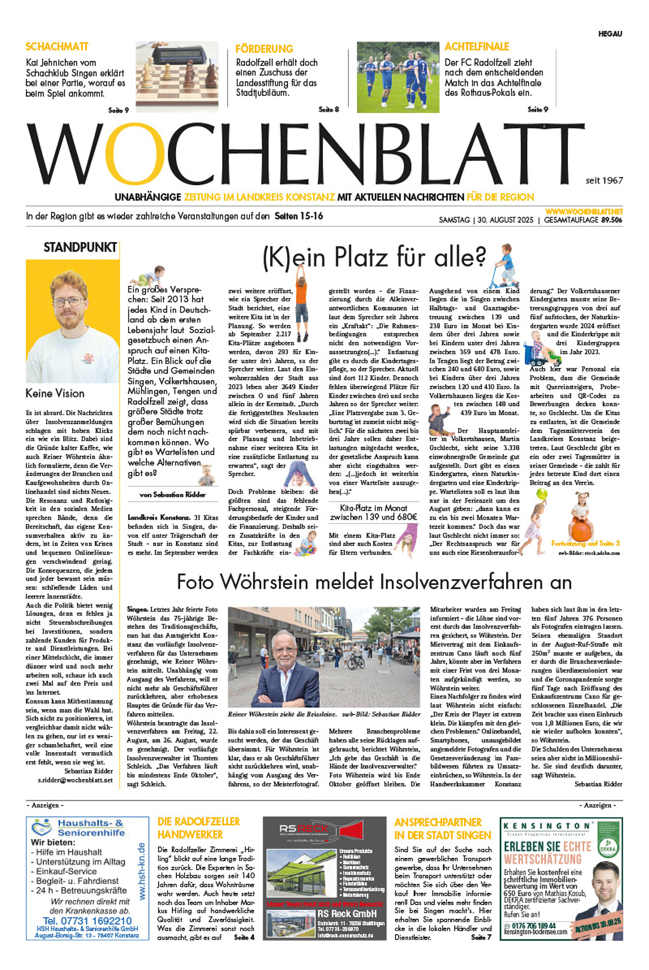 Ausgabe 35 vom 30. August 2025
