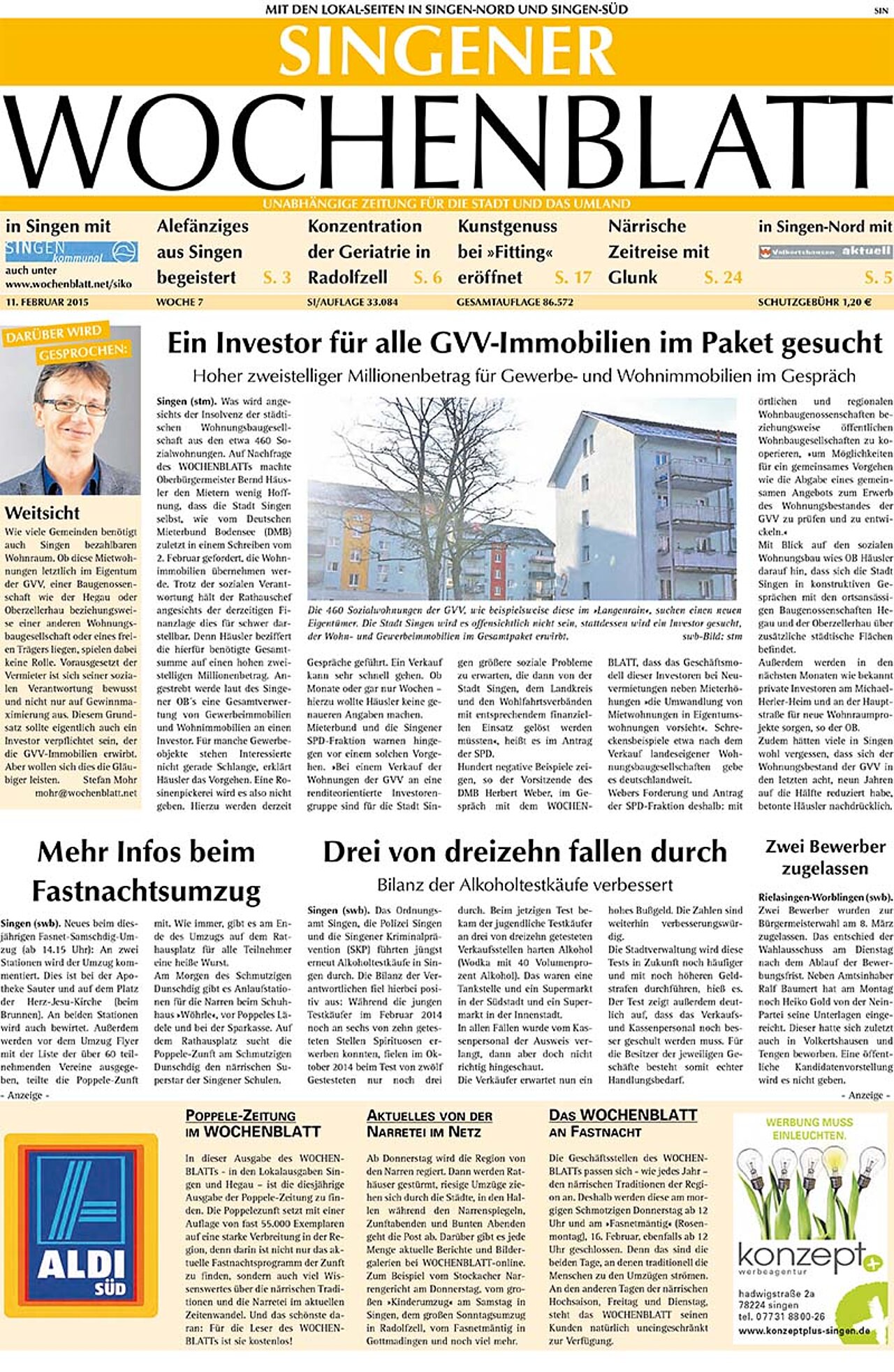 Ausgabe 07 vom 11. Februar 2015