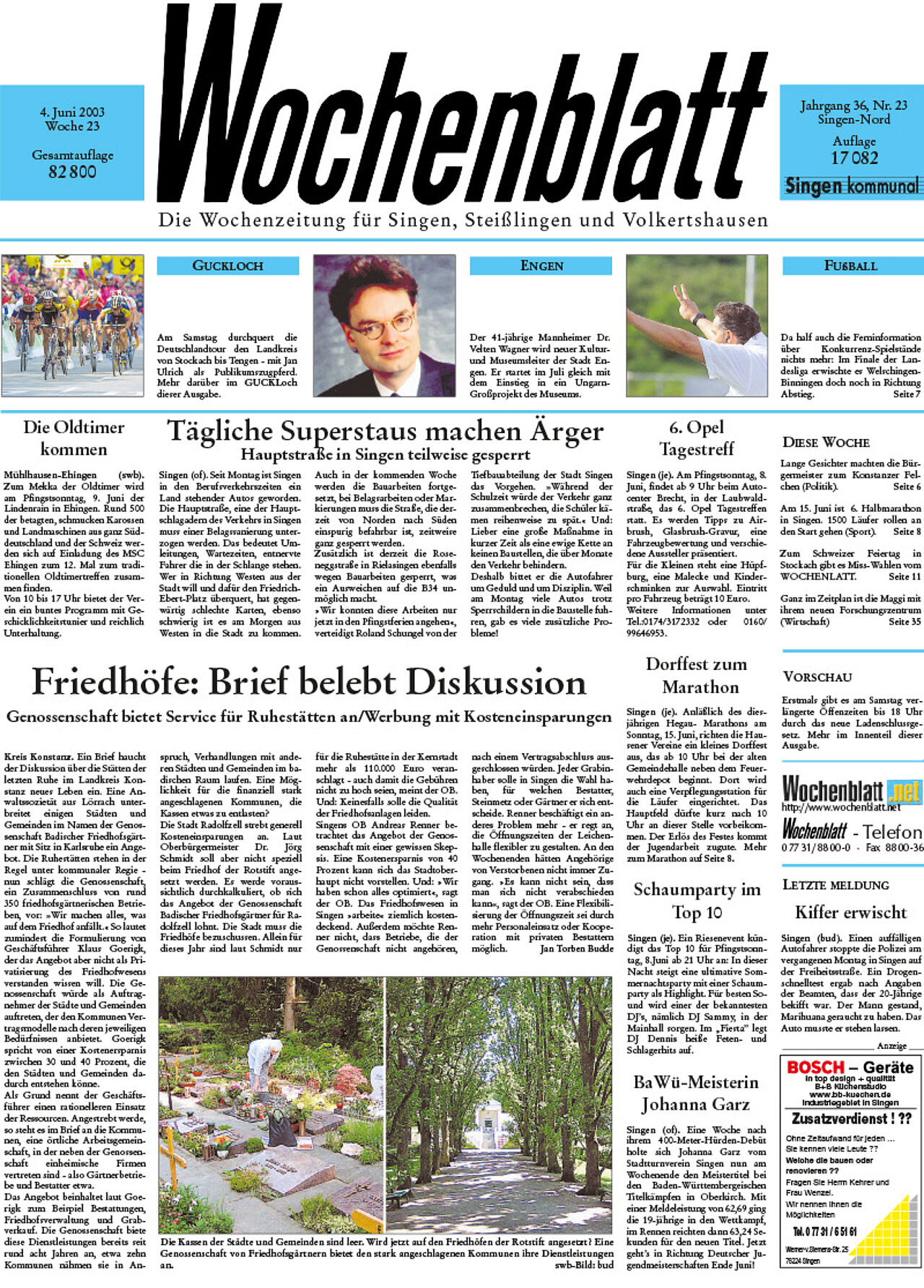 Ausgabe 23 vom 04. Juni 2003