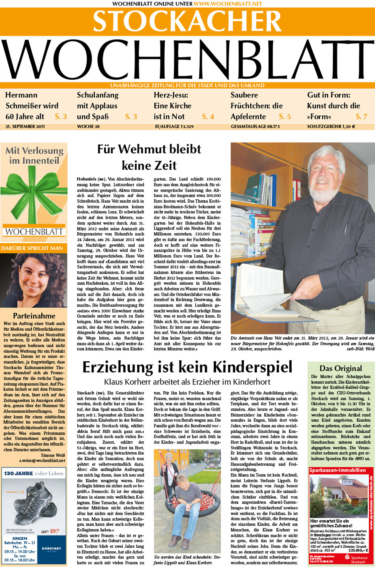 Ausgabe 38 vom 21. September 2011