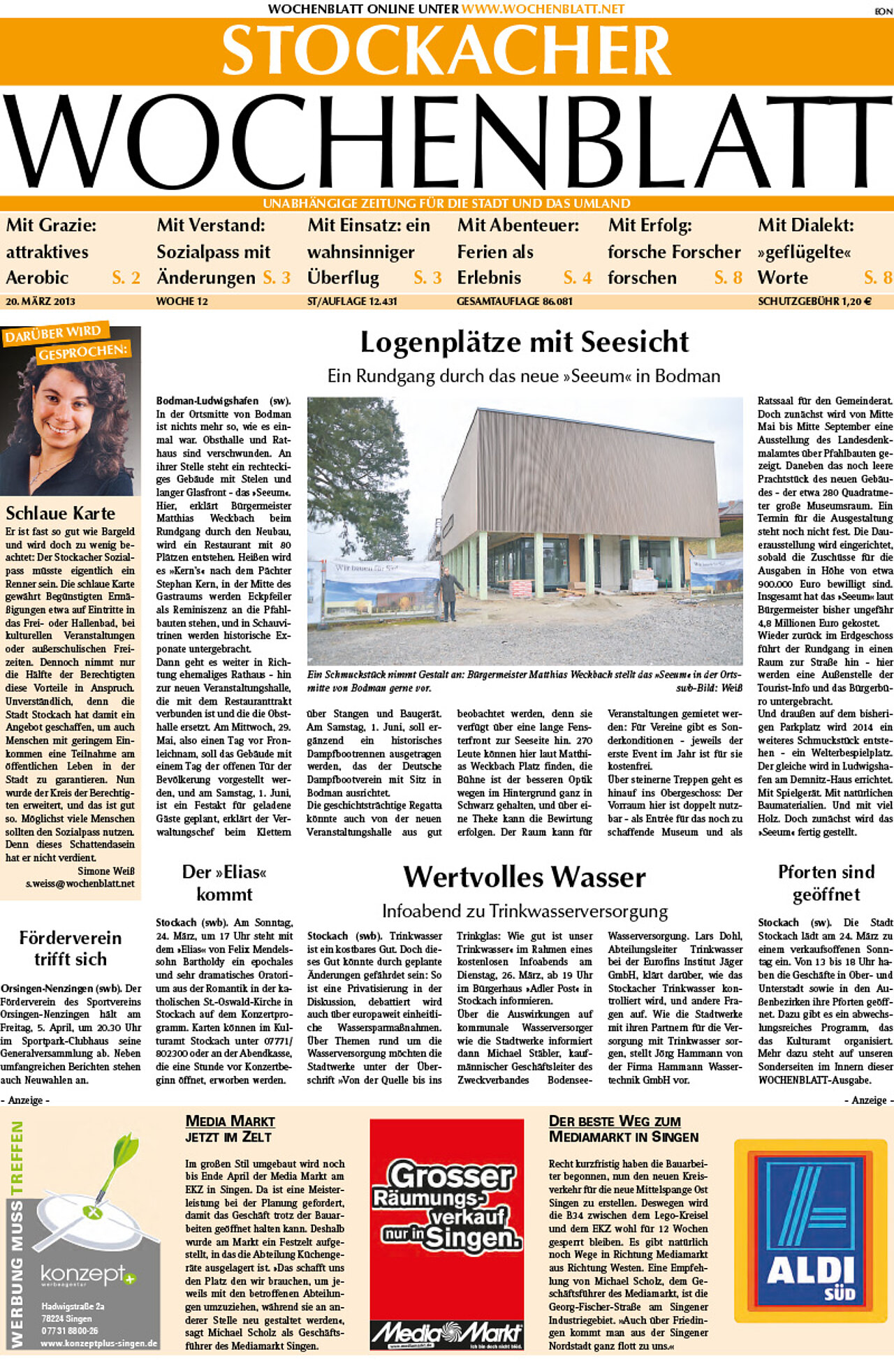 Ausgabe 11 vom 13. März 2013