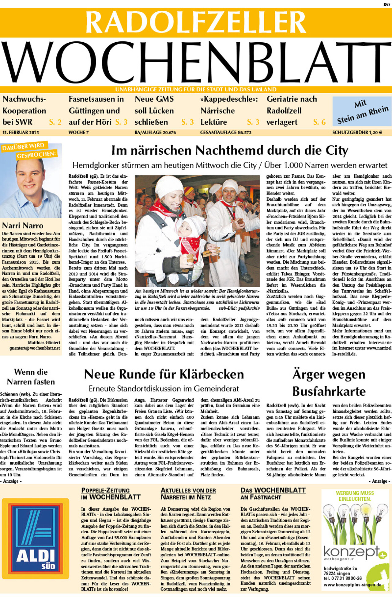 Ausgabe 07 vom 11. Februar 2015