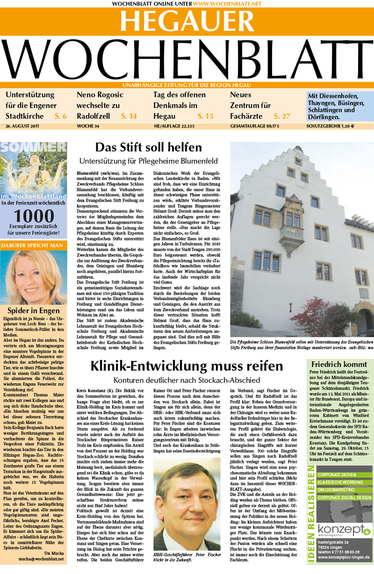 Ausgabe 34 vom 24. August 2011
