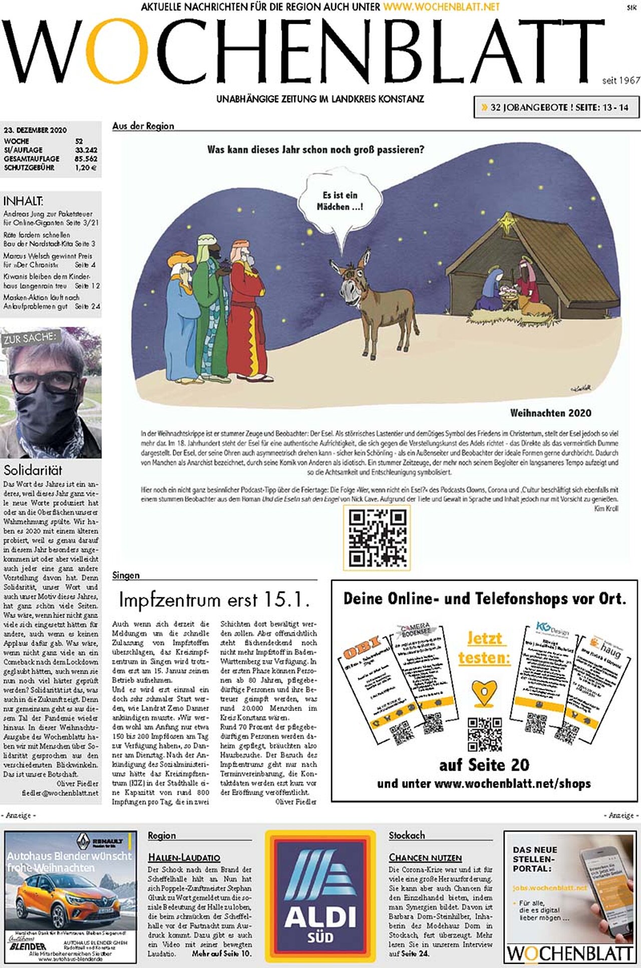 Ausgabe 52 vom 23. Dezember 2020