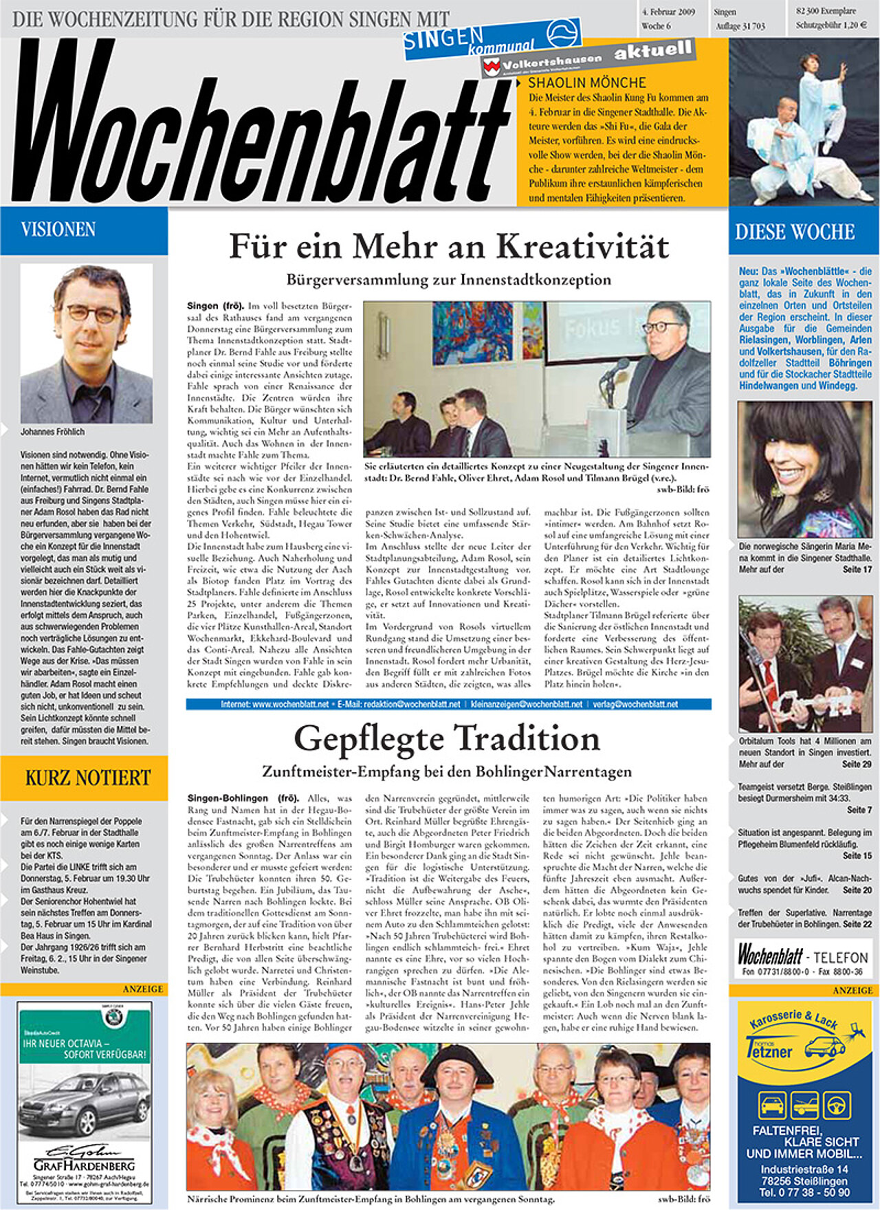 Ausgabe 05 vom 04. Februar 2009