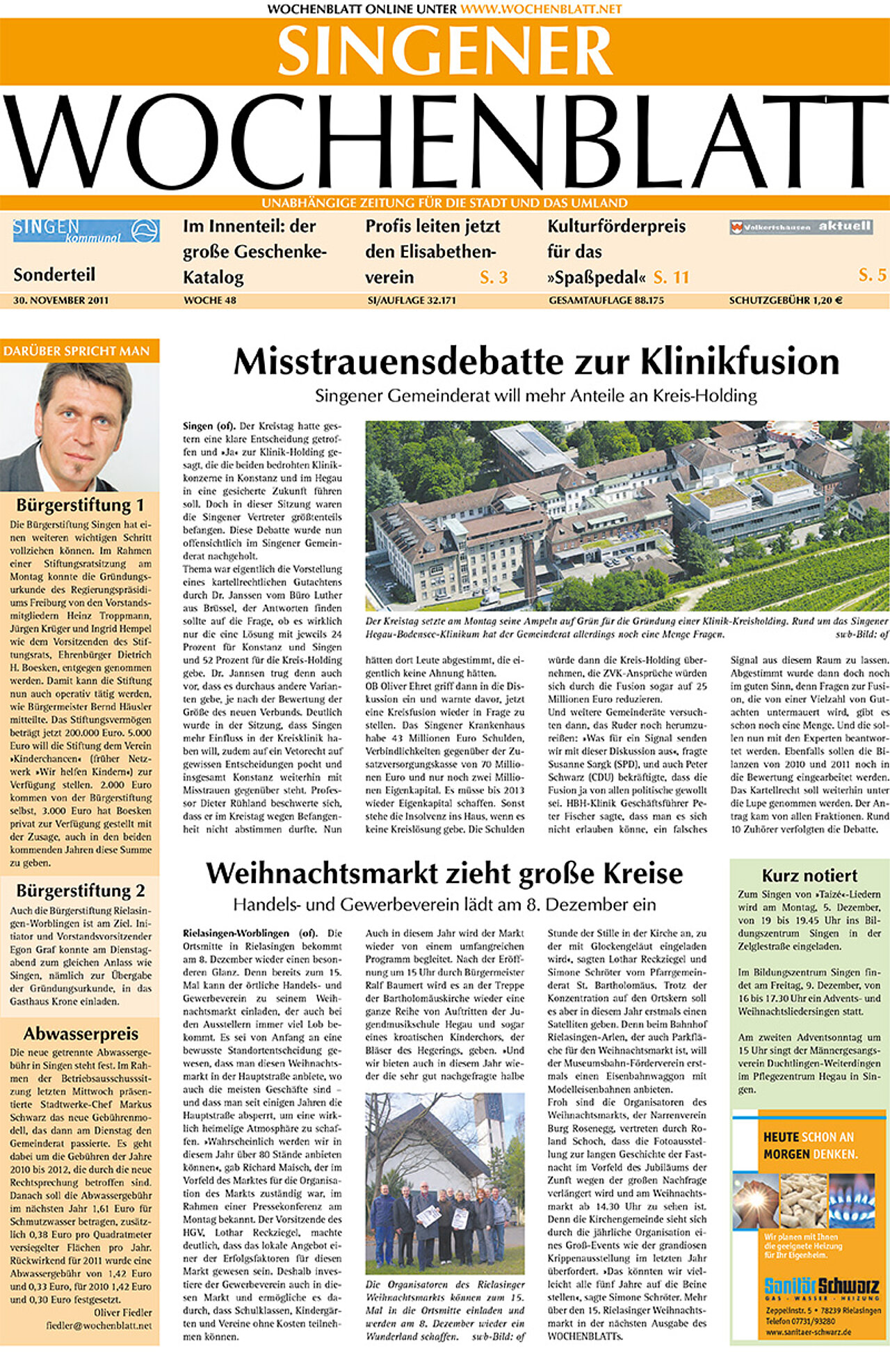 Ausgabe 48 vom 30. November 2011