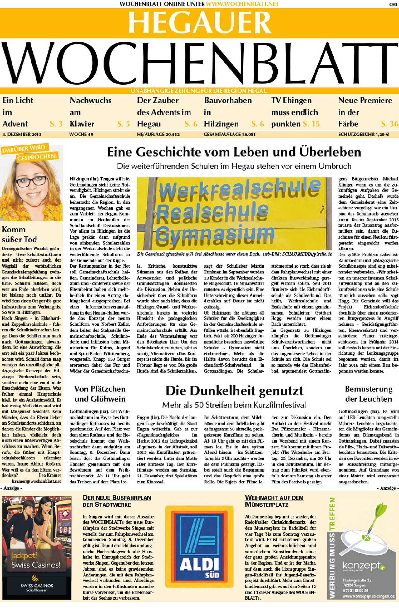 Ausgabe 49 vom 04. Dezember 2013