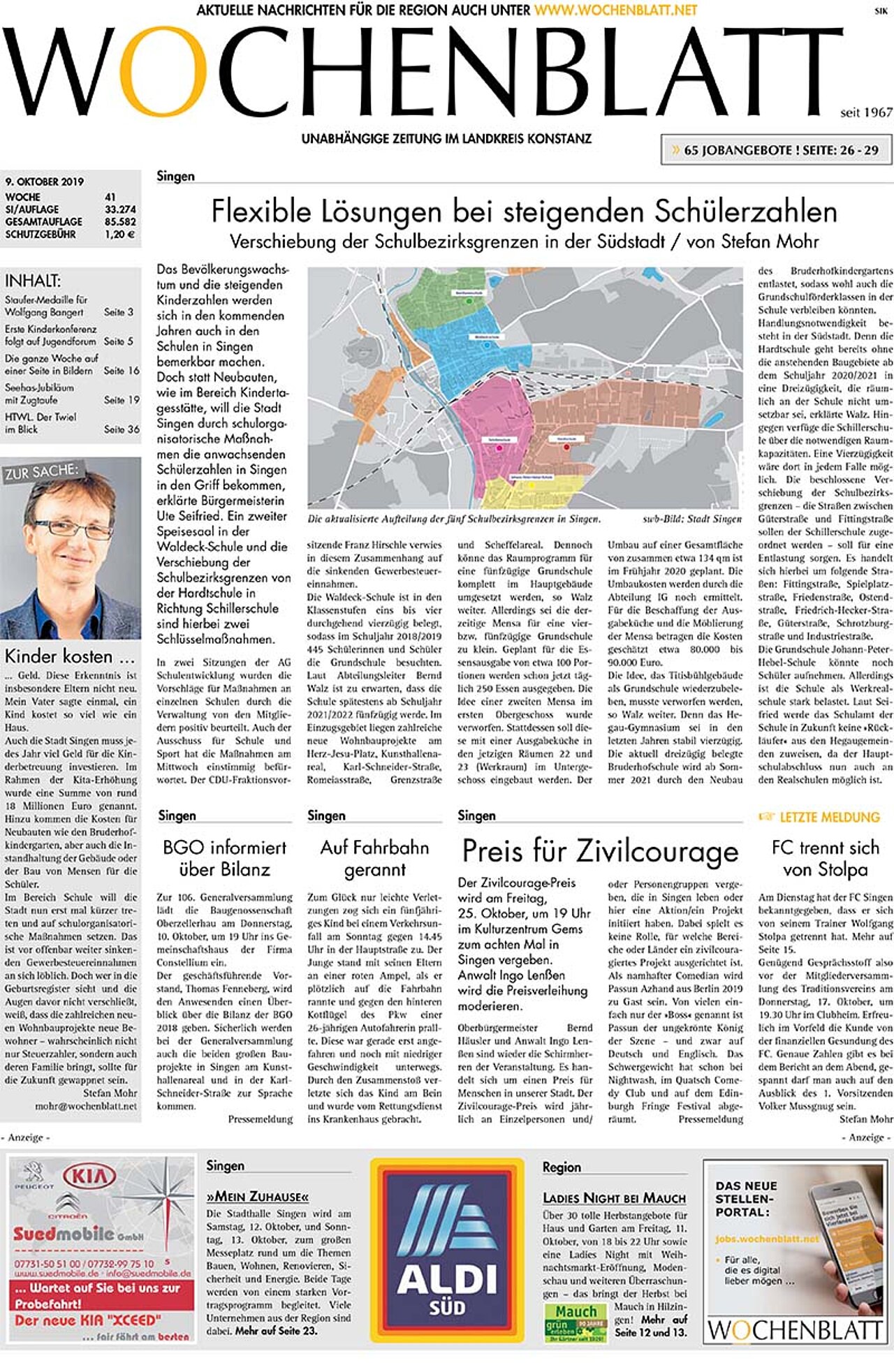 Ausgabe 41 vom 09. Oktober 2019