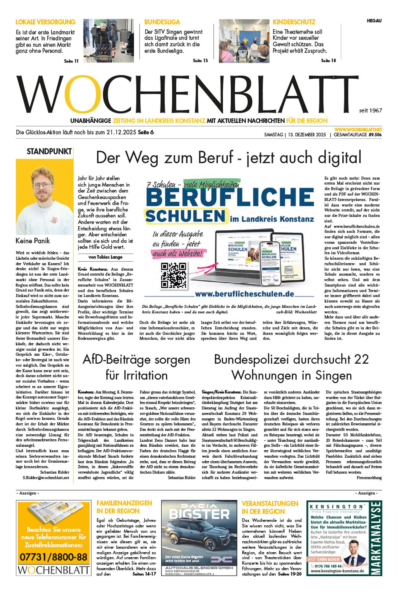 Ausgabe 50 vom 13. Dezember 2025