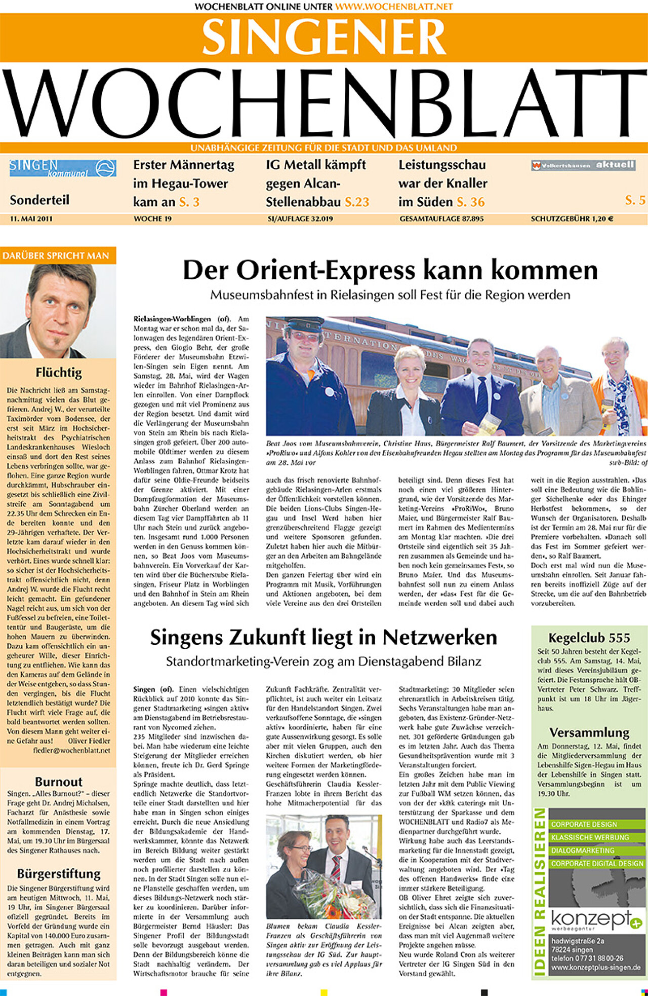 Ausgabe 19 vom 11. Mai 2011