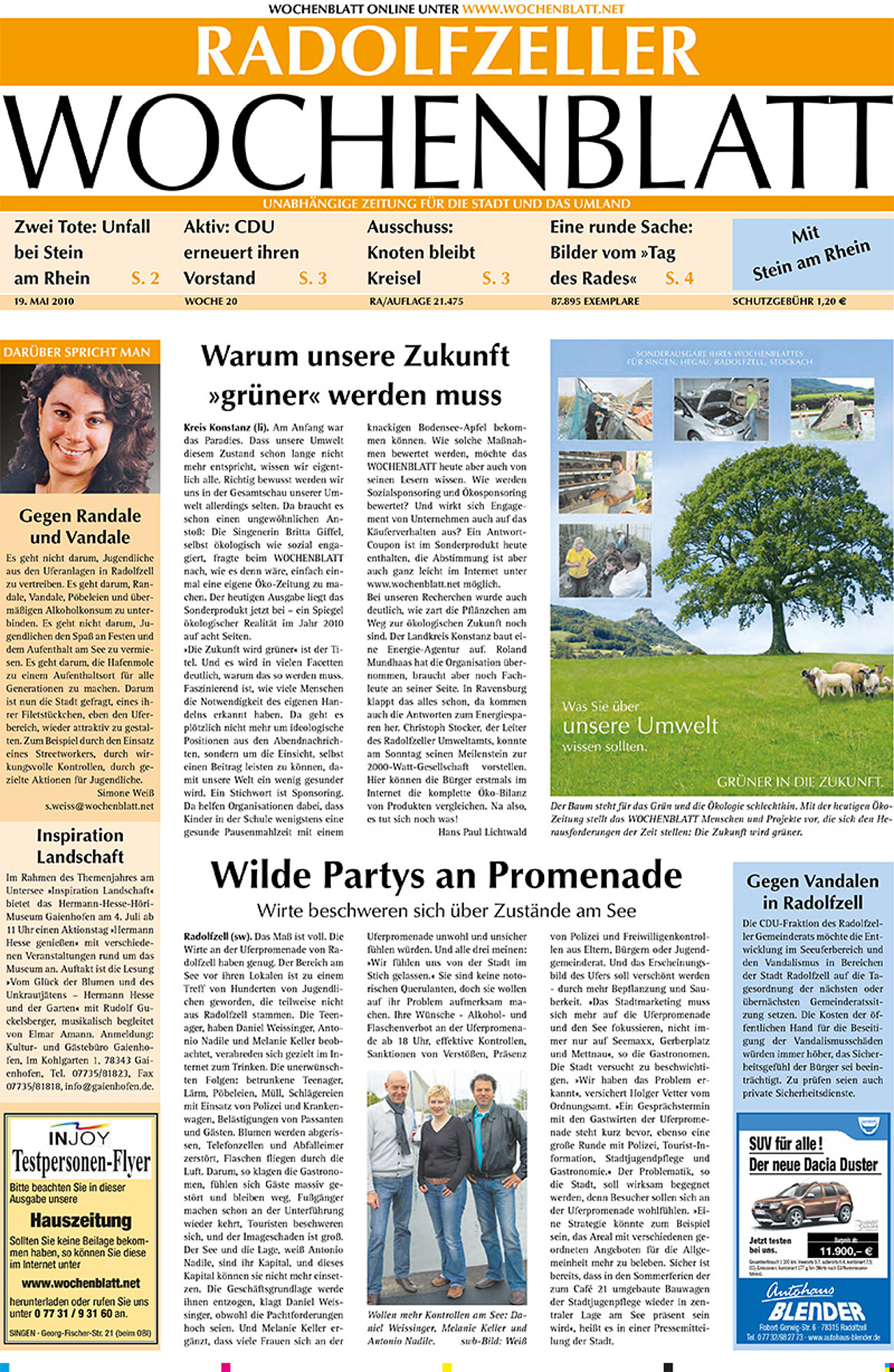Ausgabe 20 vom 19. Mai 2010