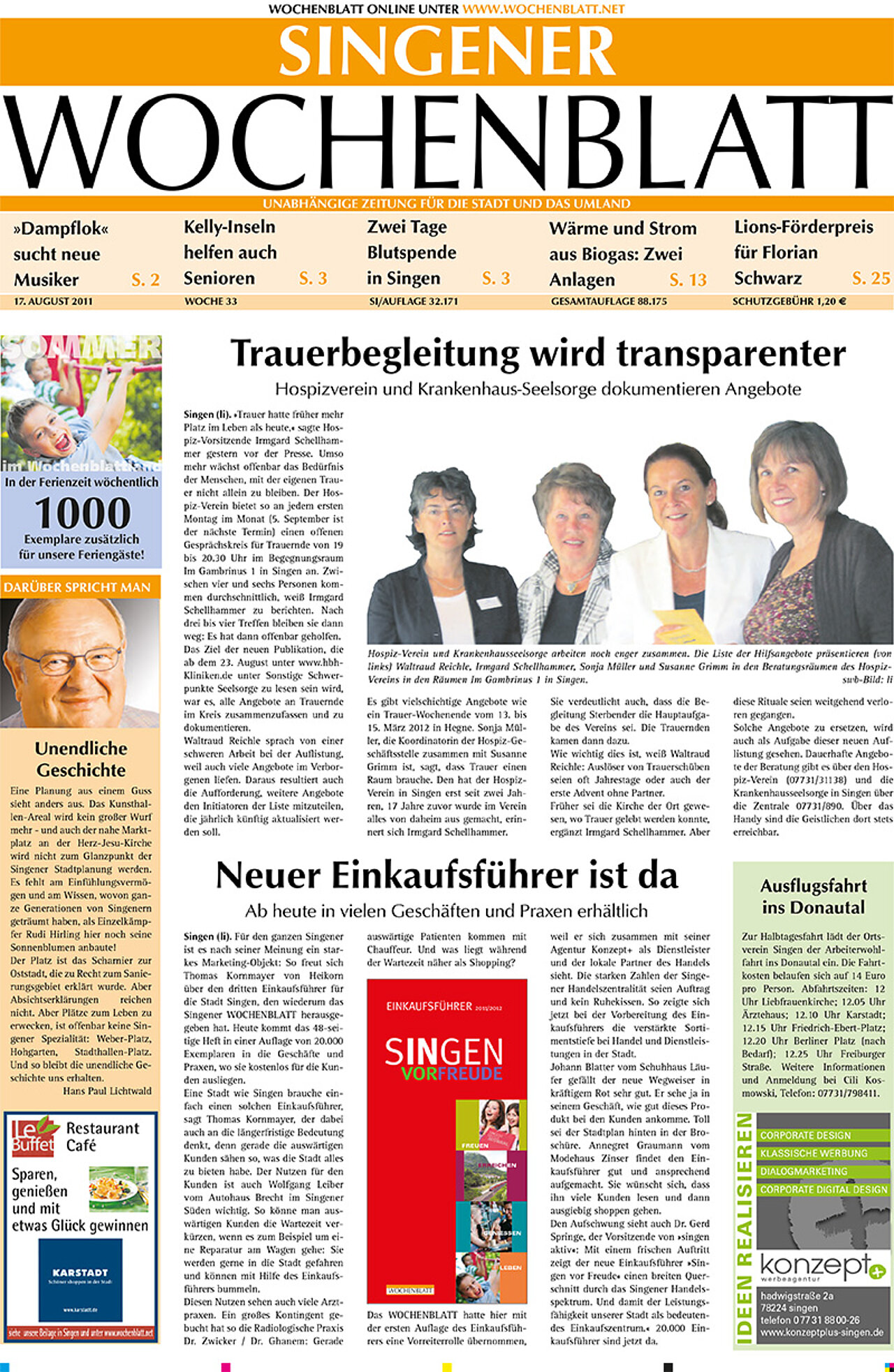Ausgabe 33 vom 17. August 2011