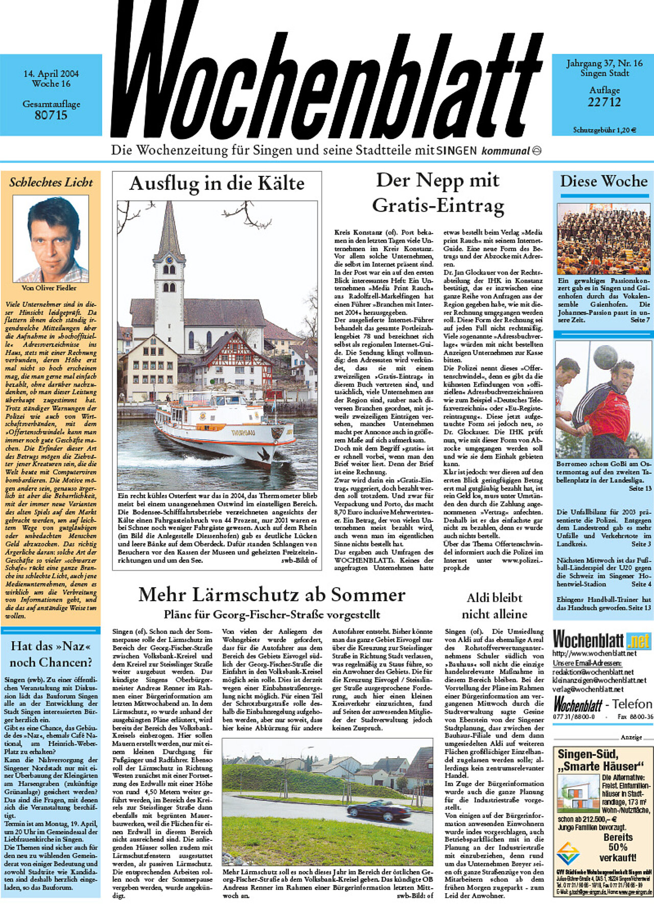 Ausgabe 16 vom 14. April 2004