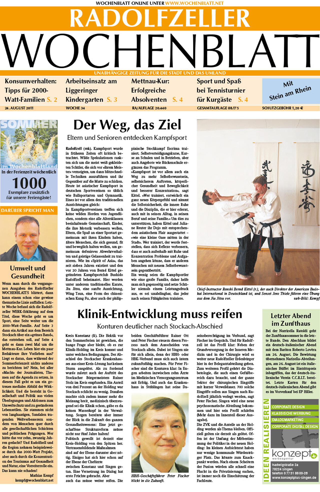 Ausgabe 34 vom 24. August 2011