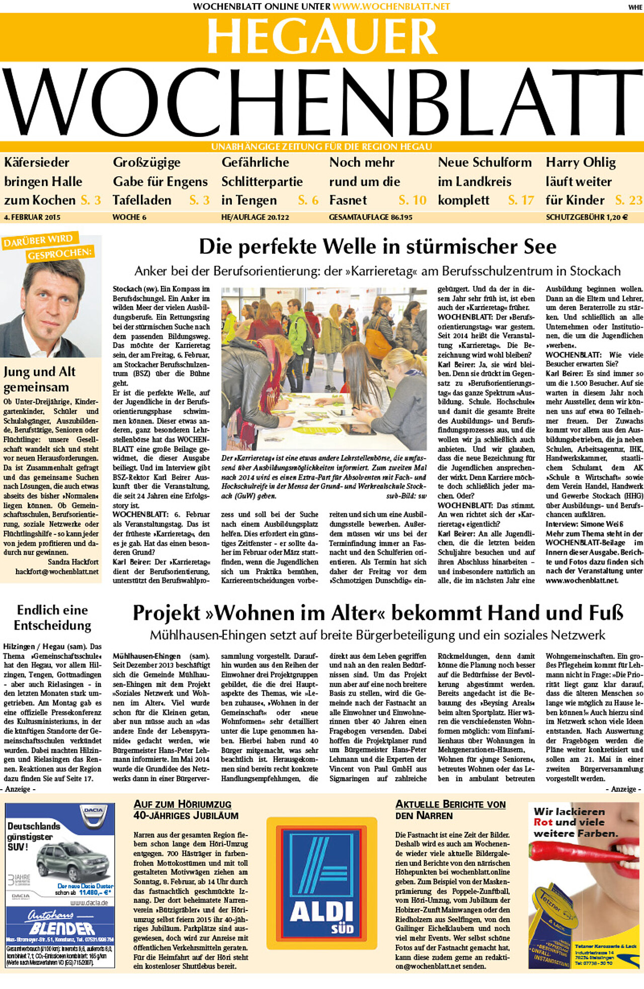 Ausgabe 06 vom 04. Februar 2015