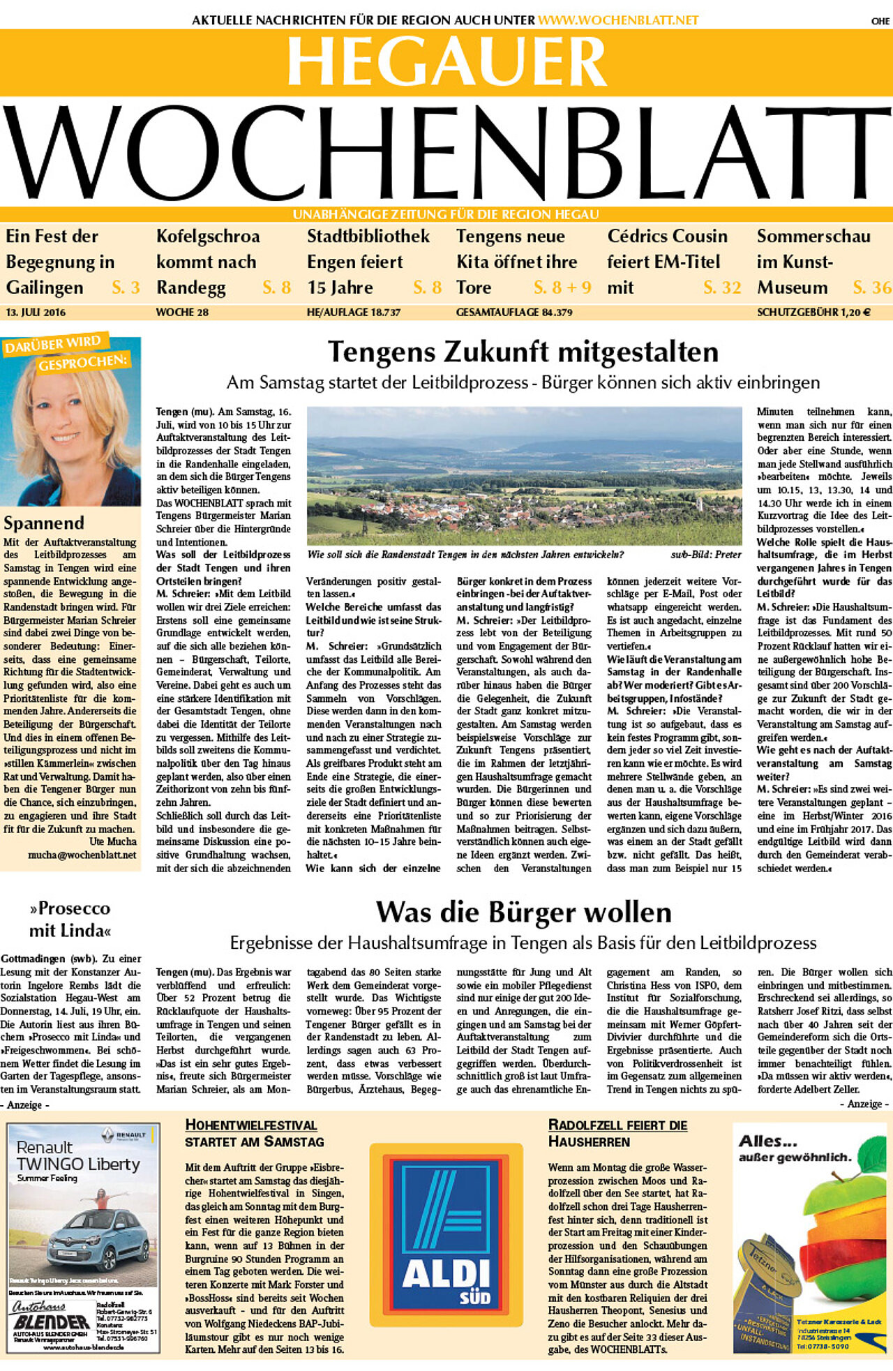 Ausgabe 28 vom 13. Juli 2016