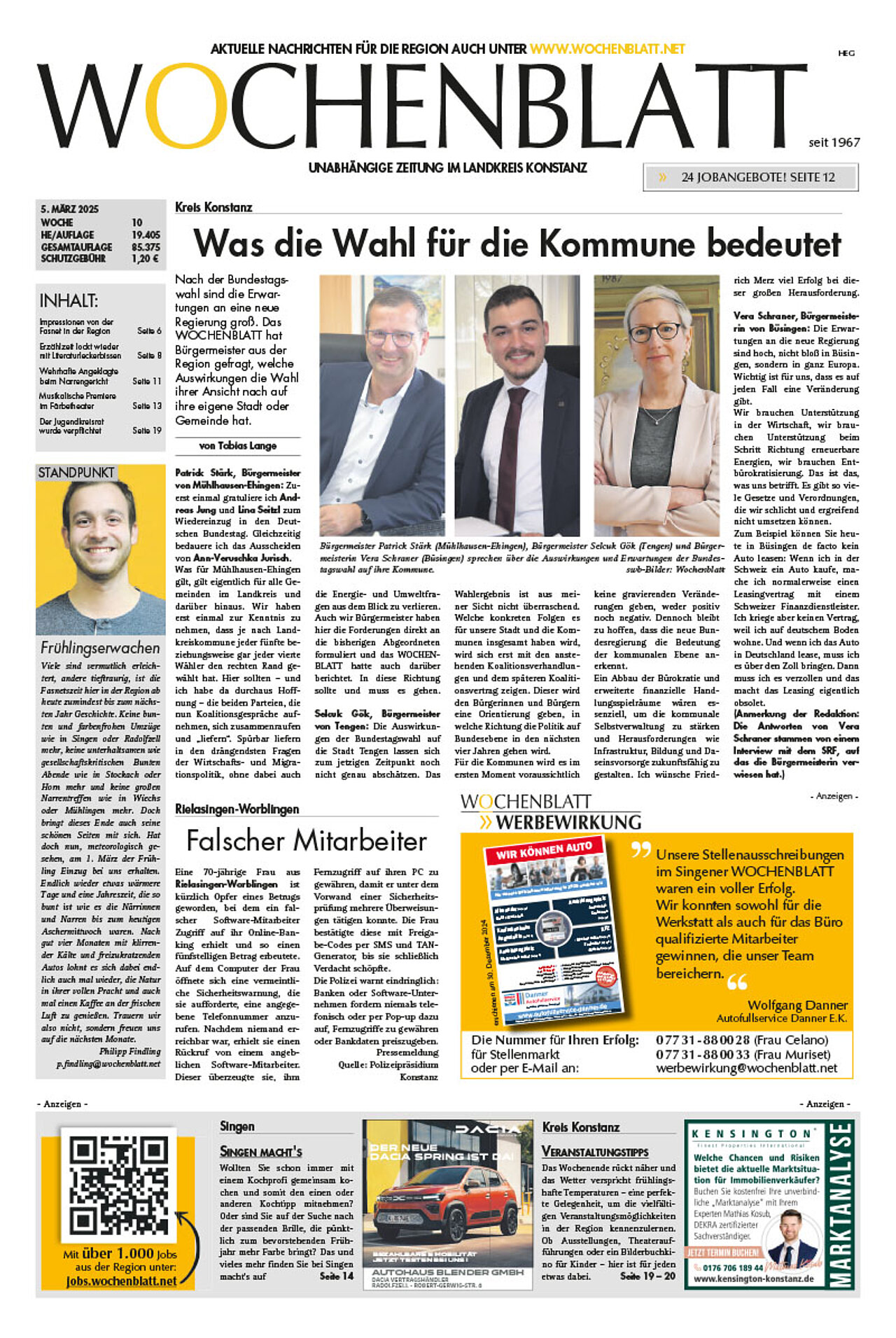 Ausgabe 10 vom 5. März 2025