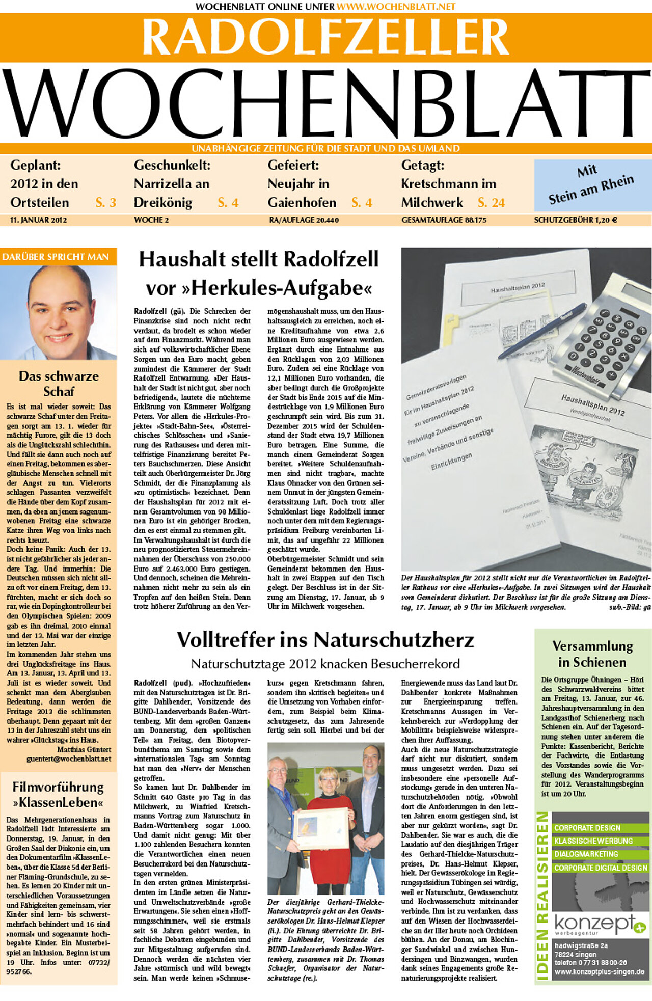 Ausgabe 02 vom 11. Januar 2012