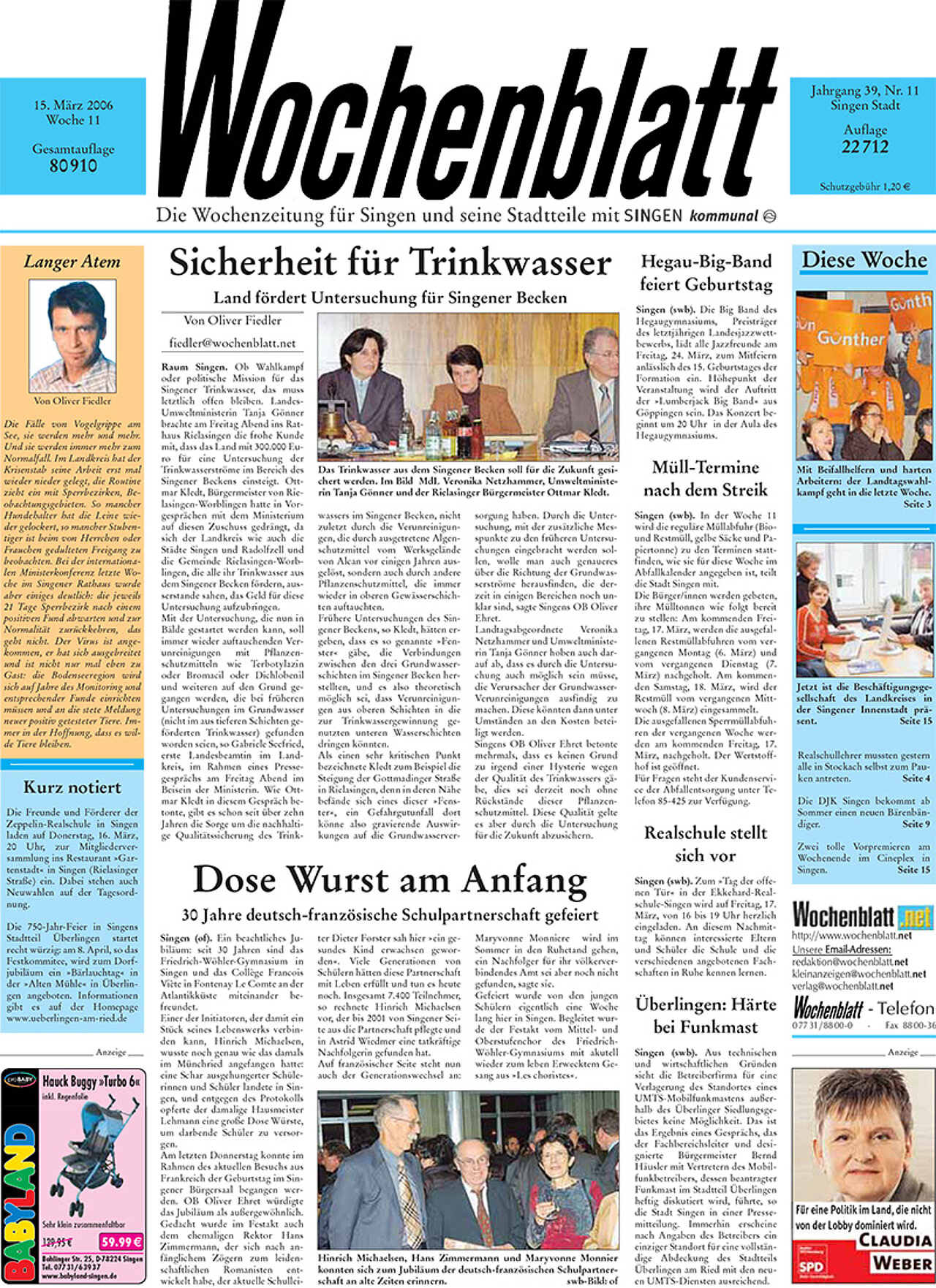 Ausgabe 11 vom 15. März 2006