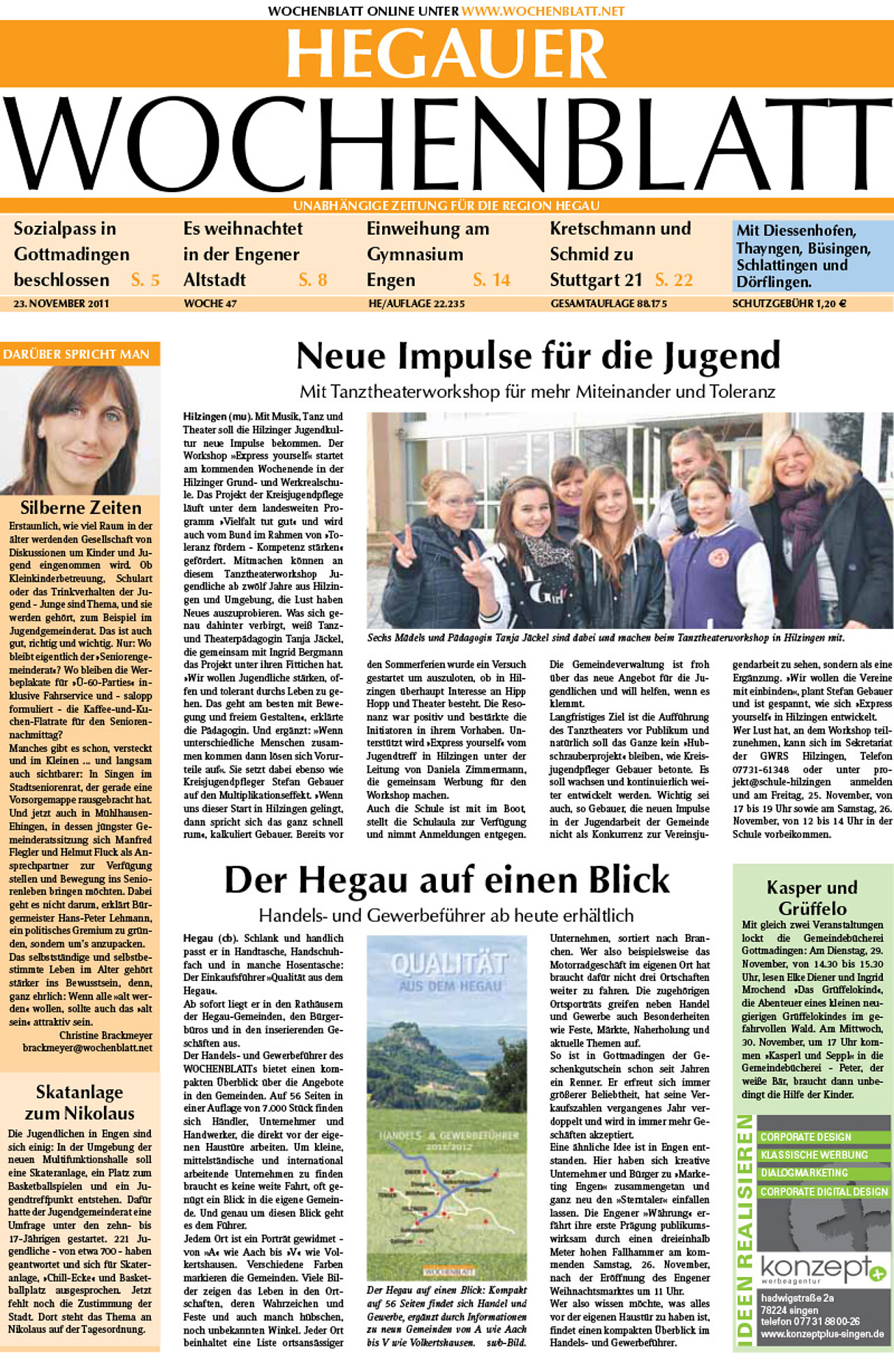 Ausgabe 47 vom 23. November 2011