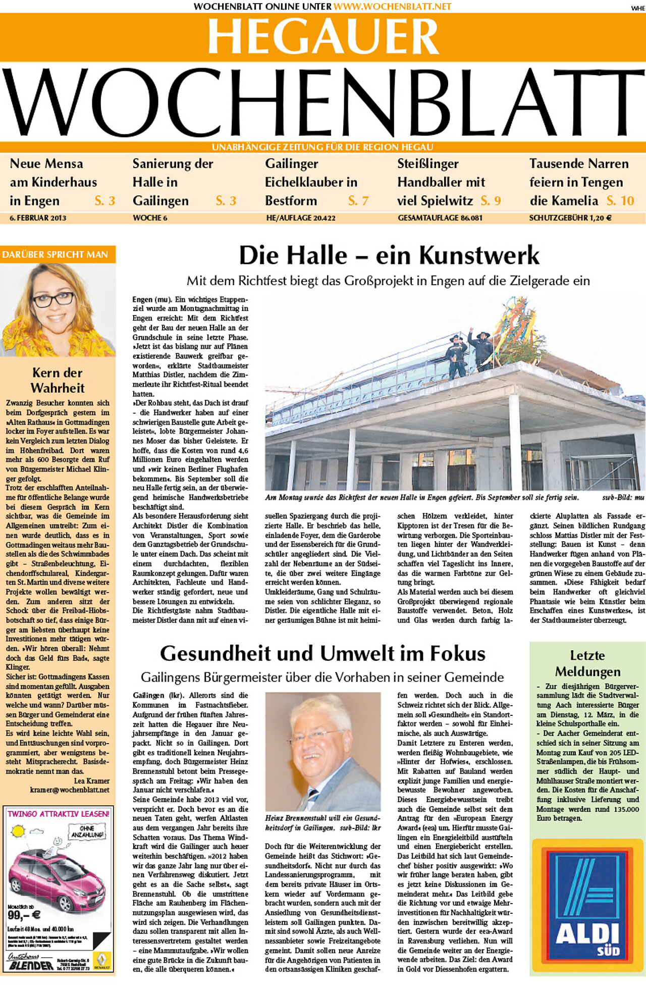 Ausgabe 06 vom 06. Februar 2013