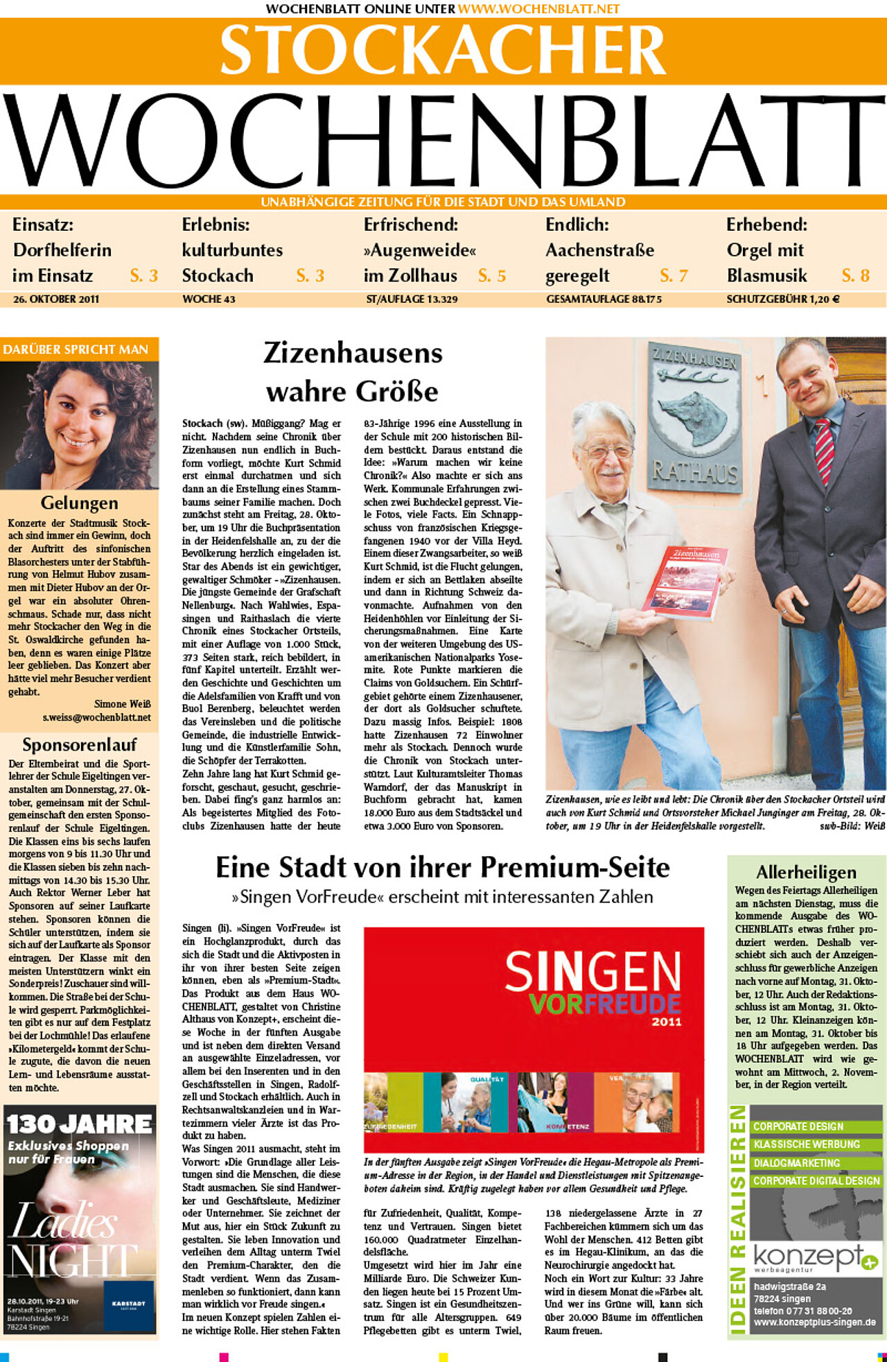 Ausgabe 43 vom 26. Oktober 2011