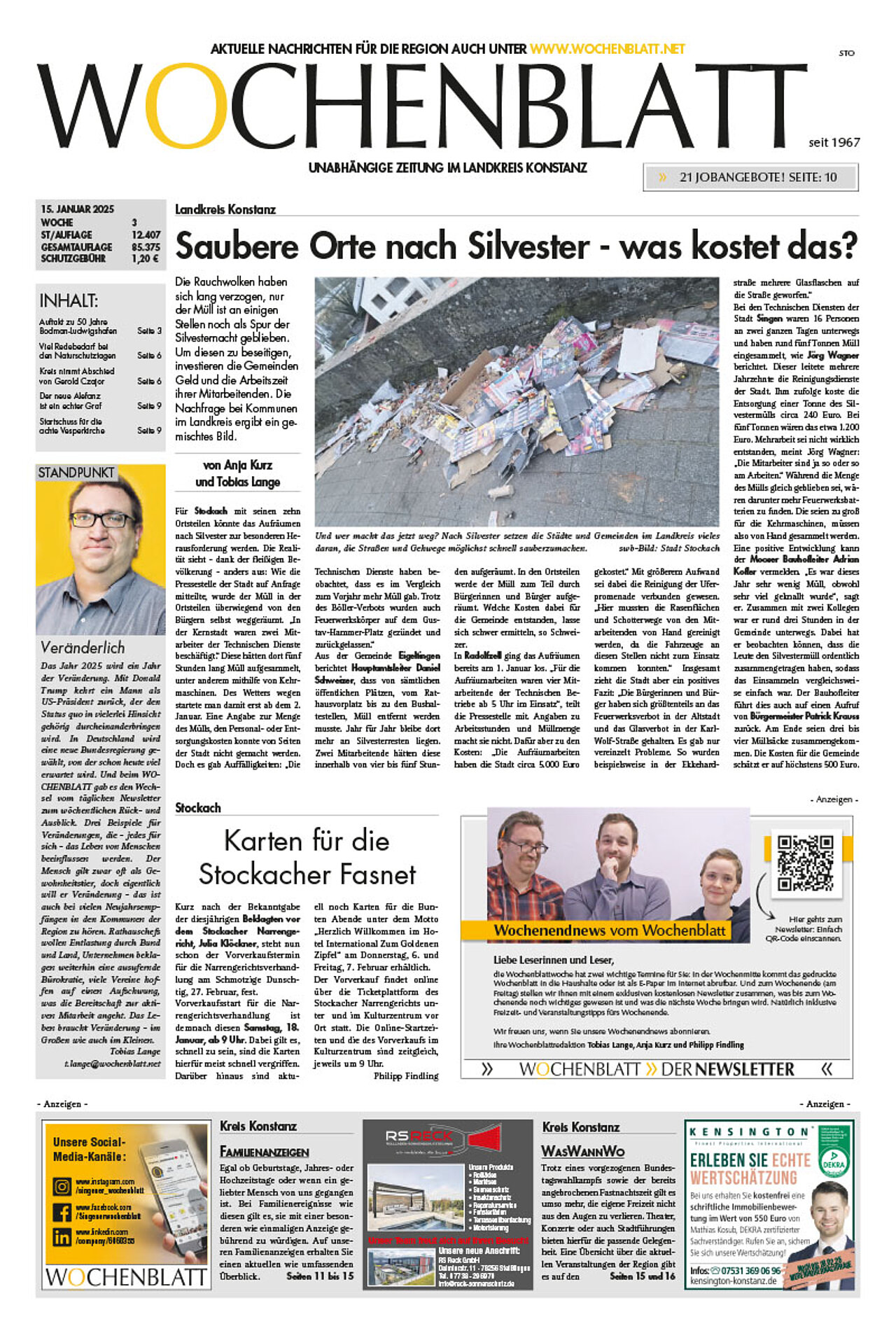 Ausgabe 3 vom 15. Januar 2025