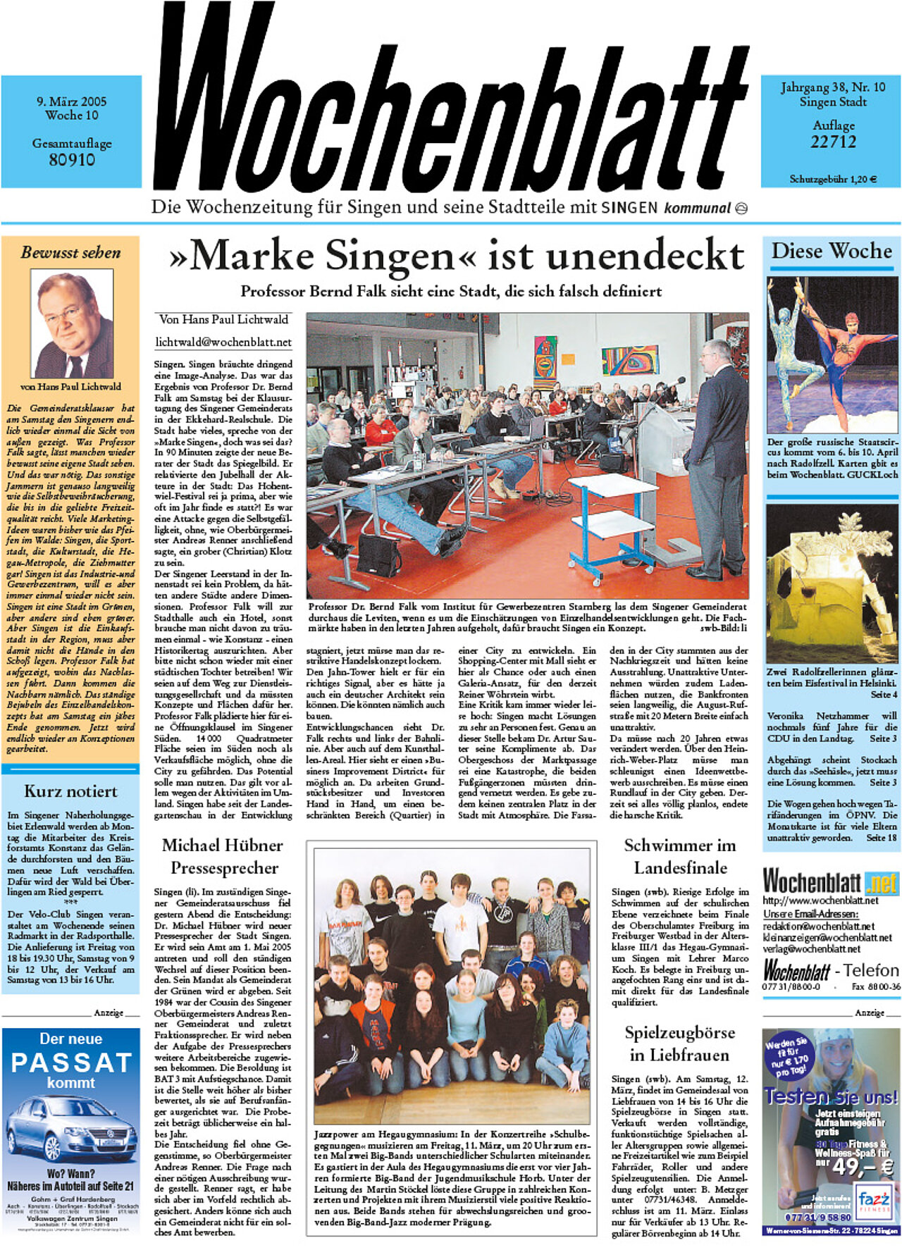 Ausgabe 10 vom 09. März 2005