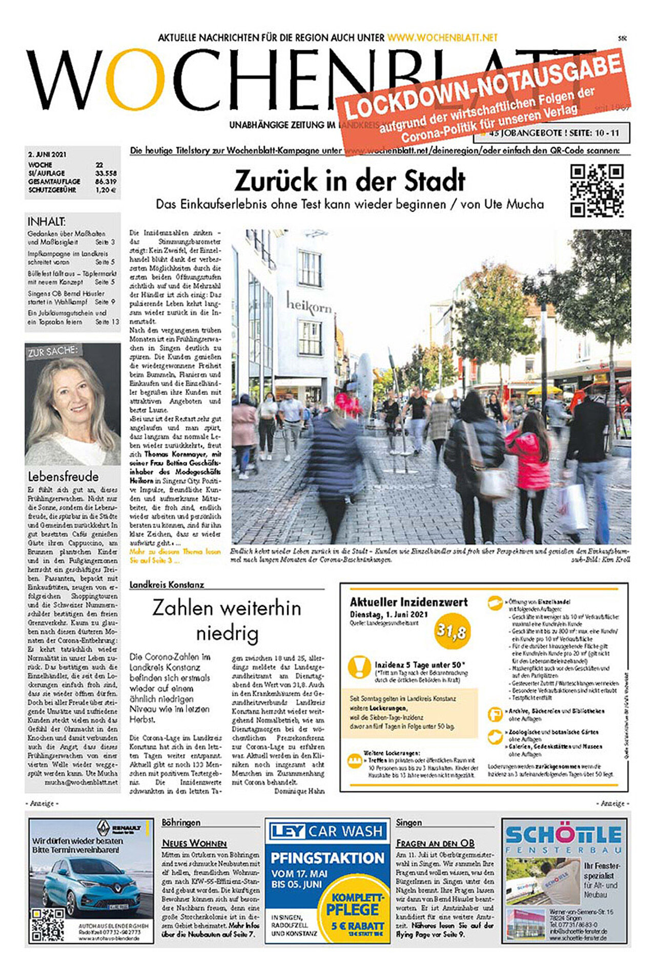 Ausgabe 22 vom 02. Juni 2021